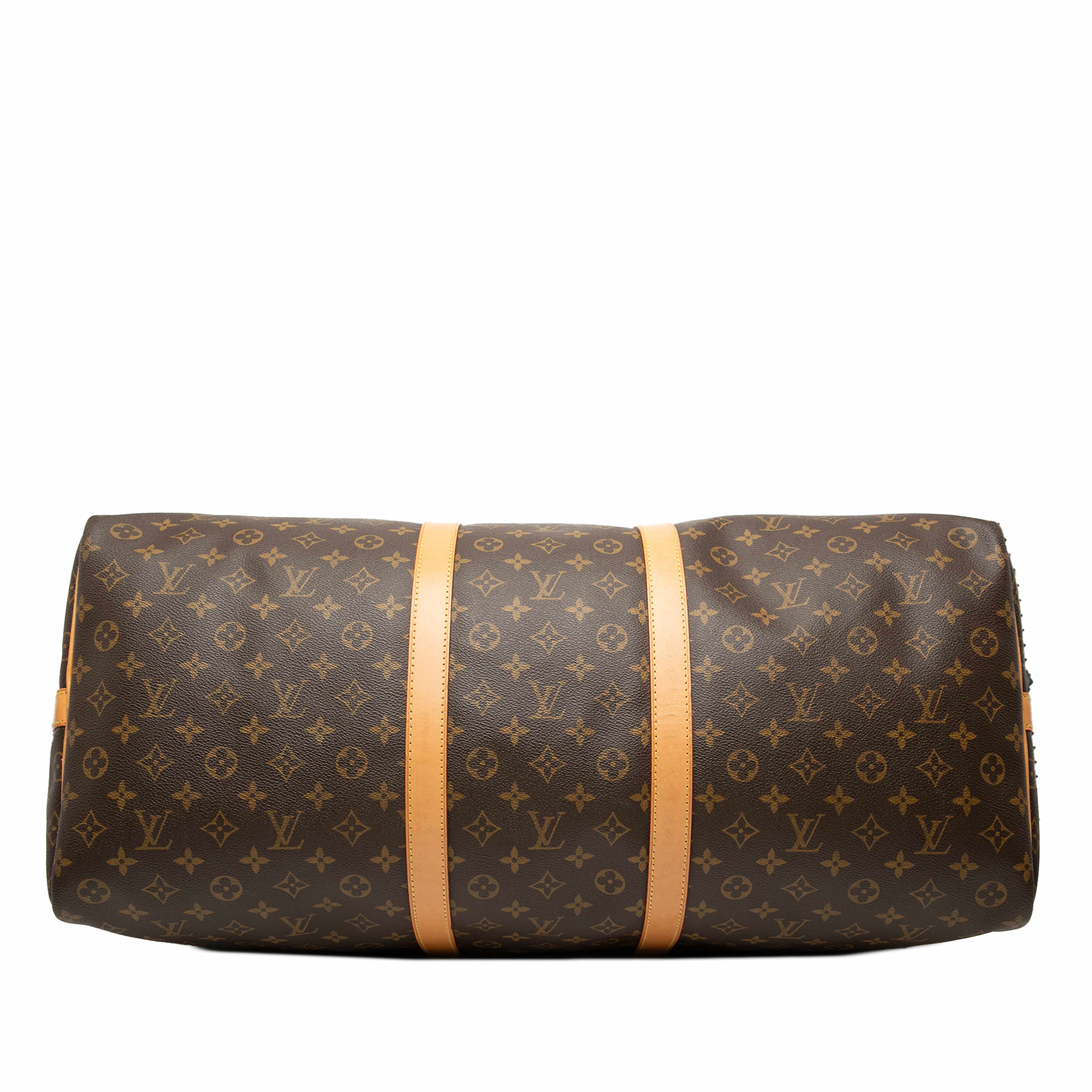 Louis Vuitton Monogram Keepall Bandouliere 60, från Luxclusif, i färgen brun. Klicka för att öppna bilden i stort format