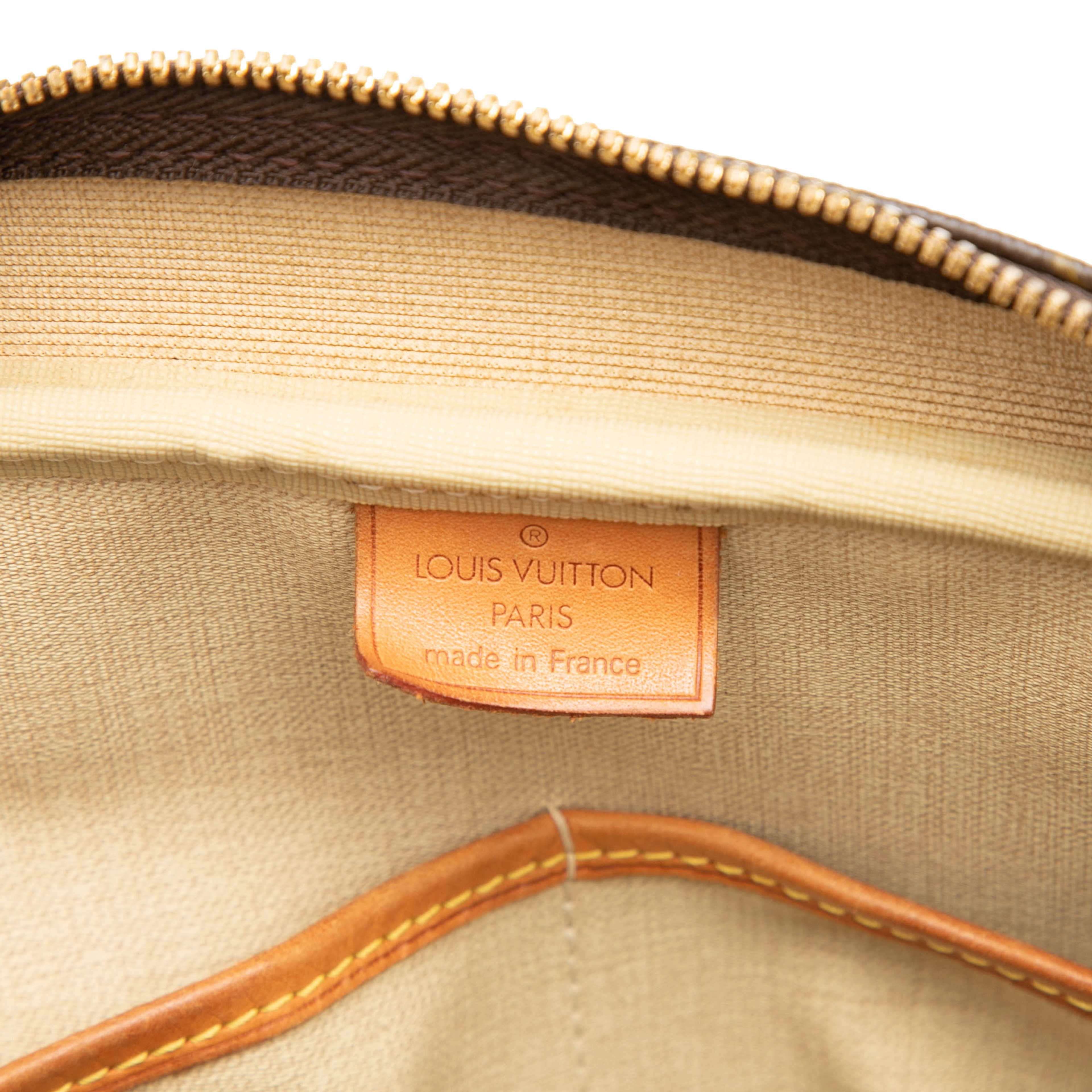 Louis Vuitton Monogram Deauville, från Luxclusif, i färgen brun. Klicka för att öppna bilden i stort format