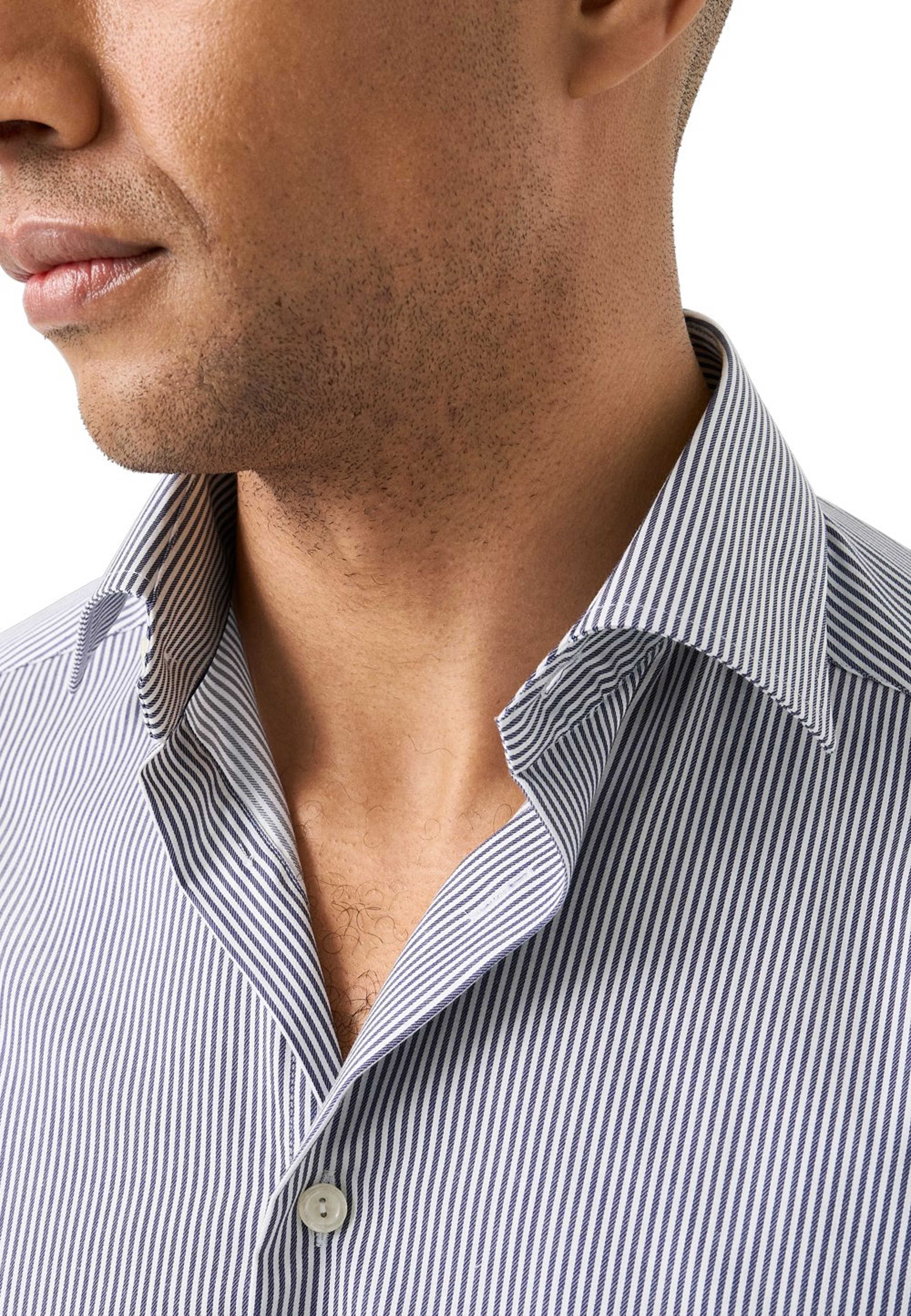 Bomull Tencel™ Lyocell-skjorta Slim Fit