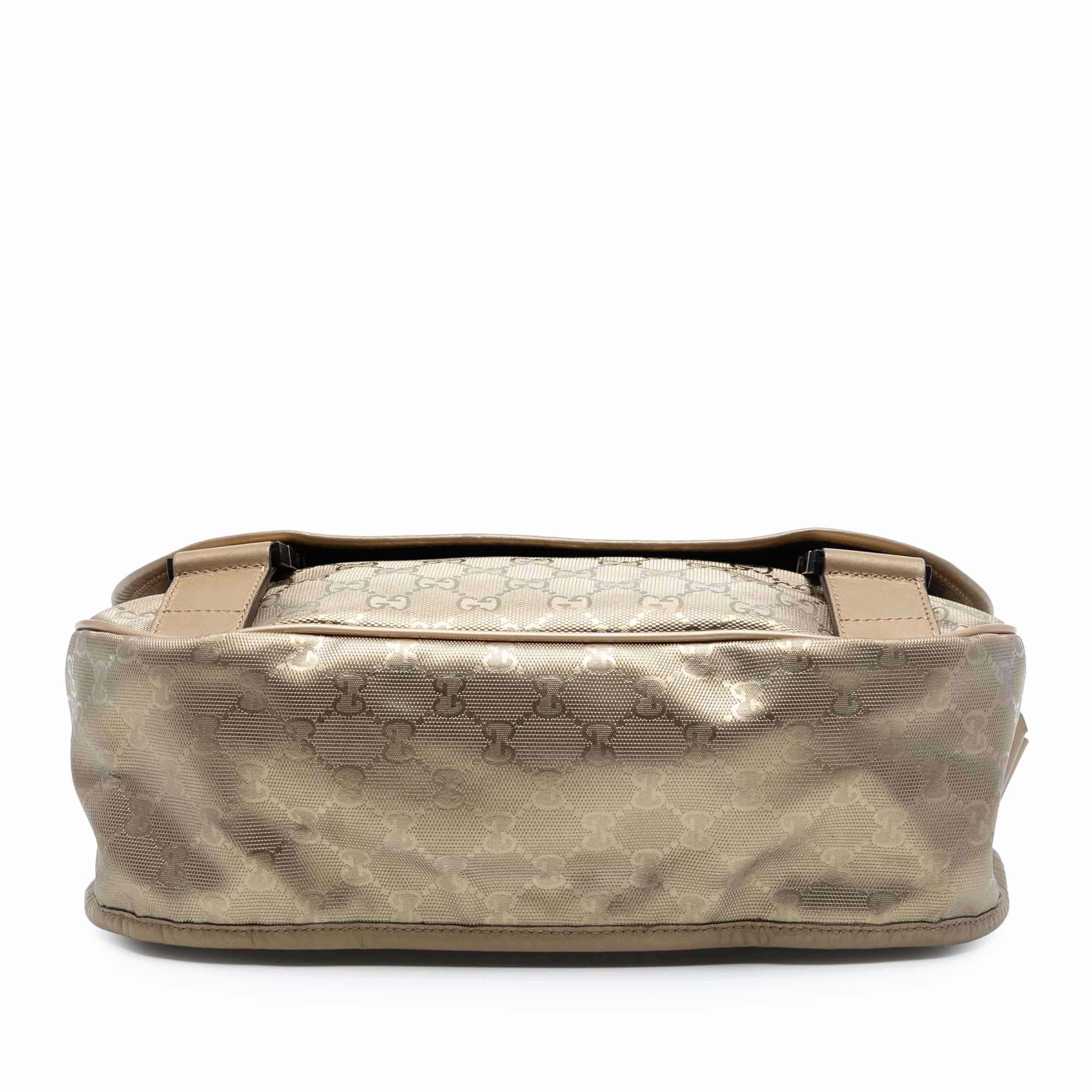 Gucci Gg Imprime Crossbody, från Luxclusif, i färgen gold. Klicka för att öppna bilden i stort format