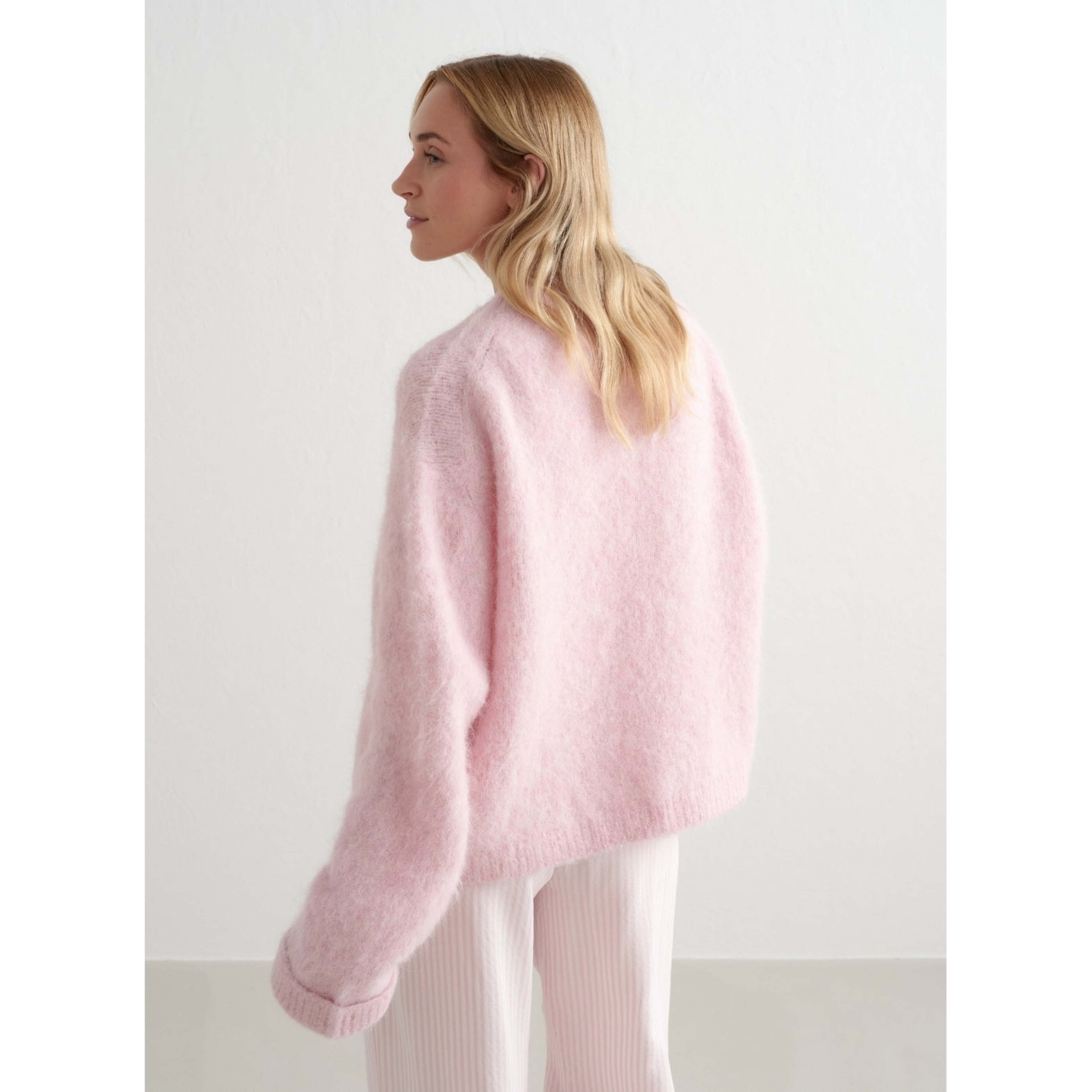 Winter Bloom Alpaca Knit Sweater