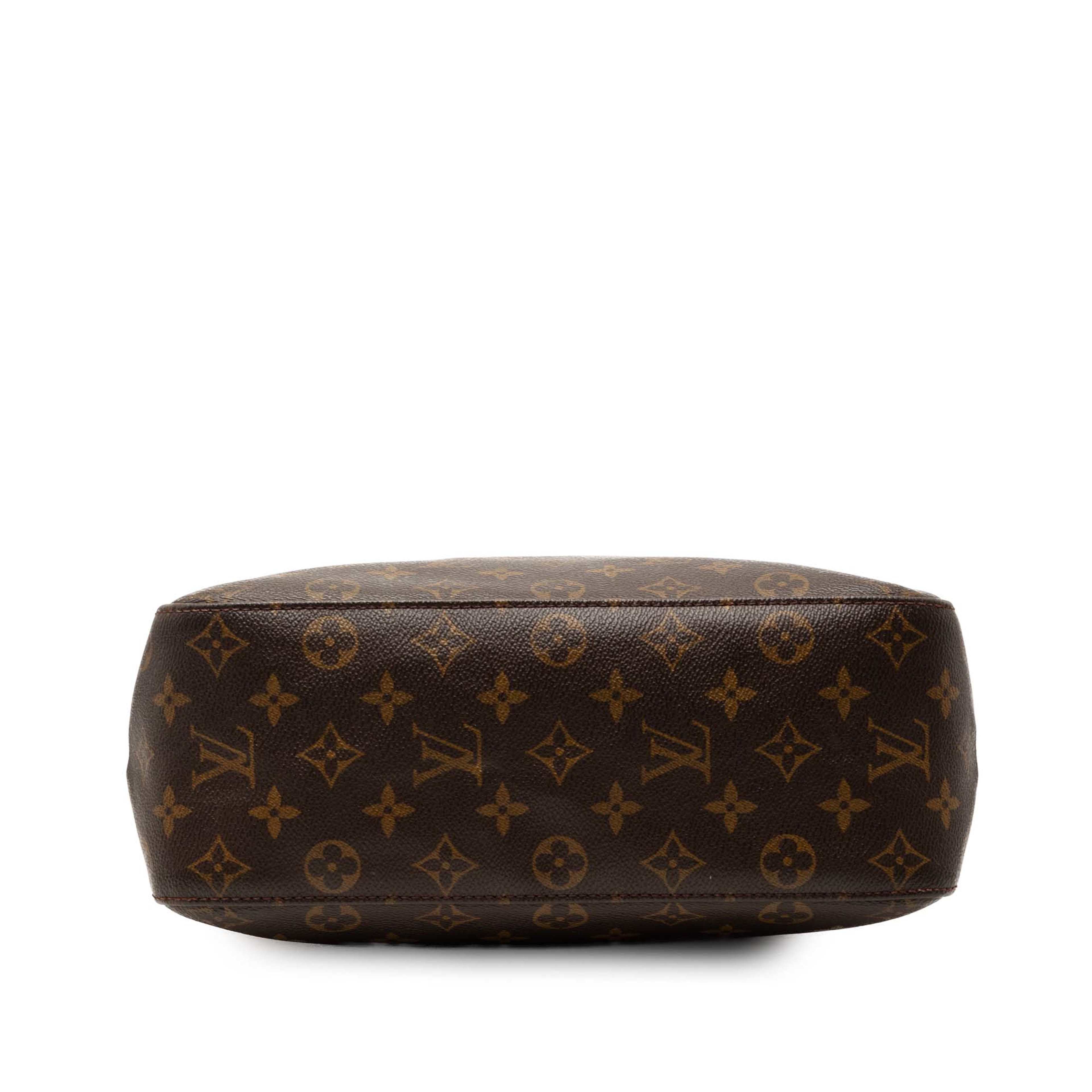 Louis Vuitton Monogram Looping Gm, från Luxclusif, i färgen brown. Klicka för att öppna bilden i stort format