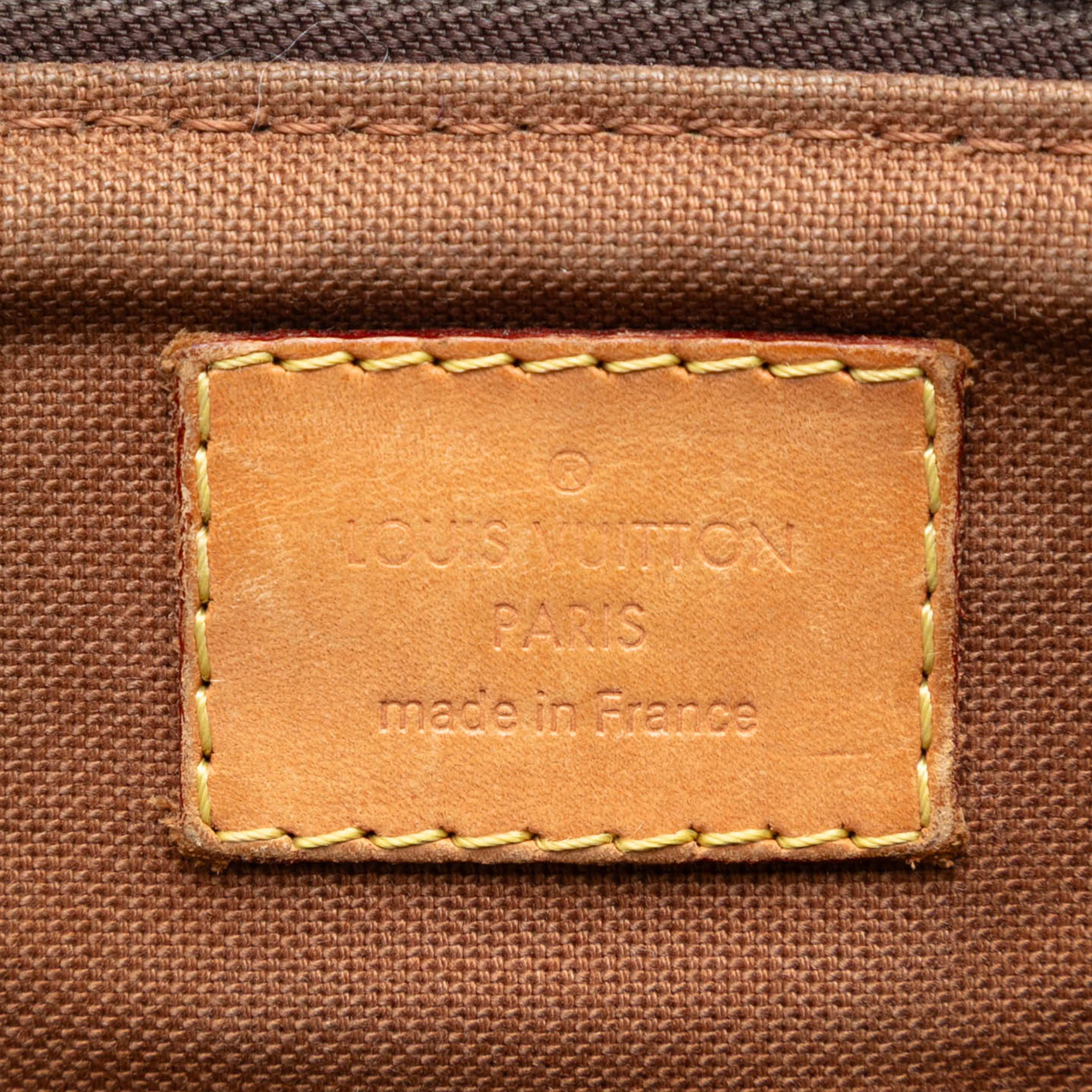 Louis Vuitton Monogram Palermo Pm, från Luxclusif, i färgen brown. Klicka för att öppna bilden i stort format