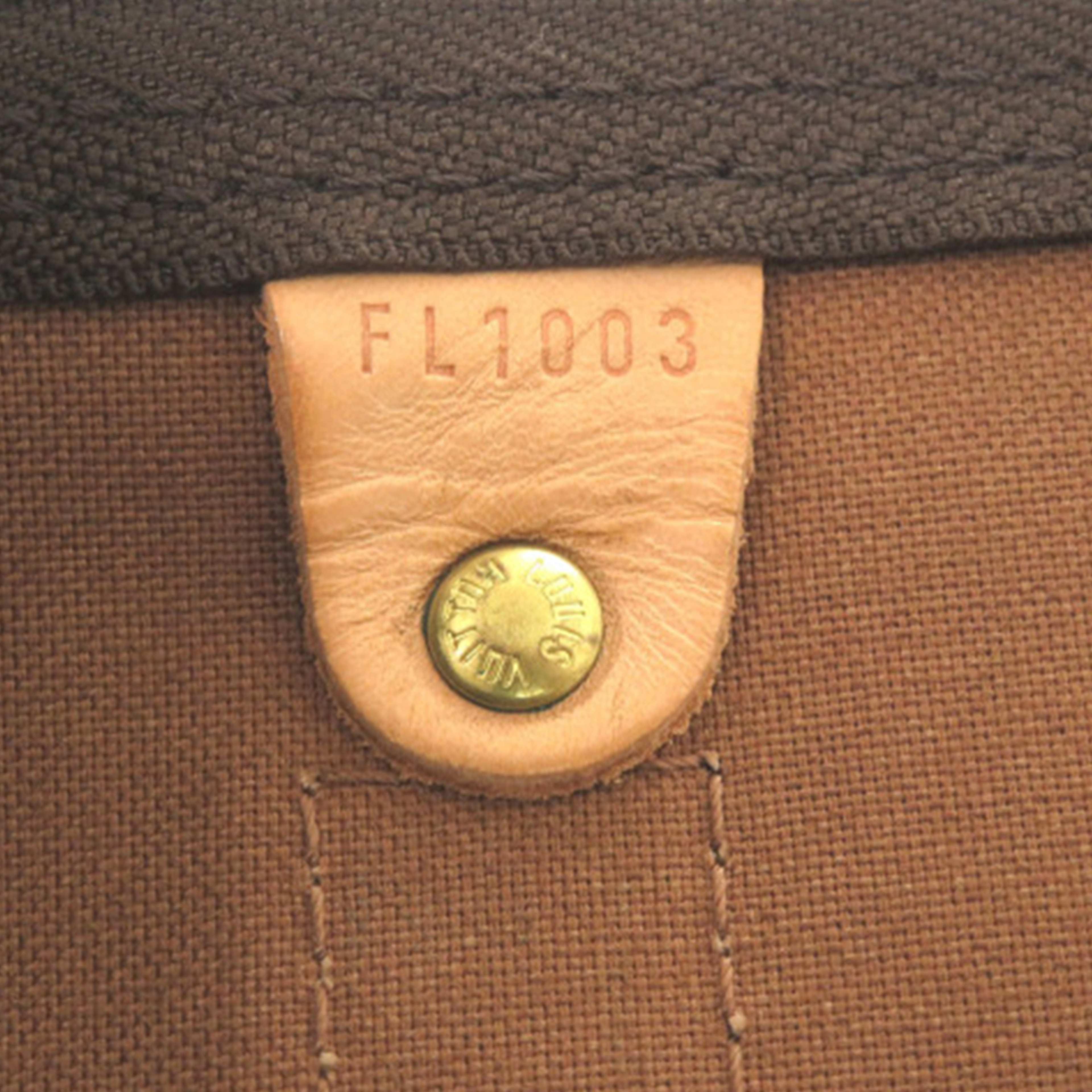 Louis Vuitton Monogram Keepall Bandouliere 55, från Luxclusif, i färgen brown. Klicka för att öppna bilden i stort format