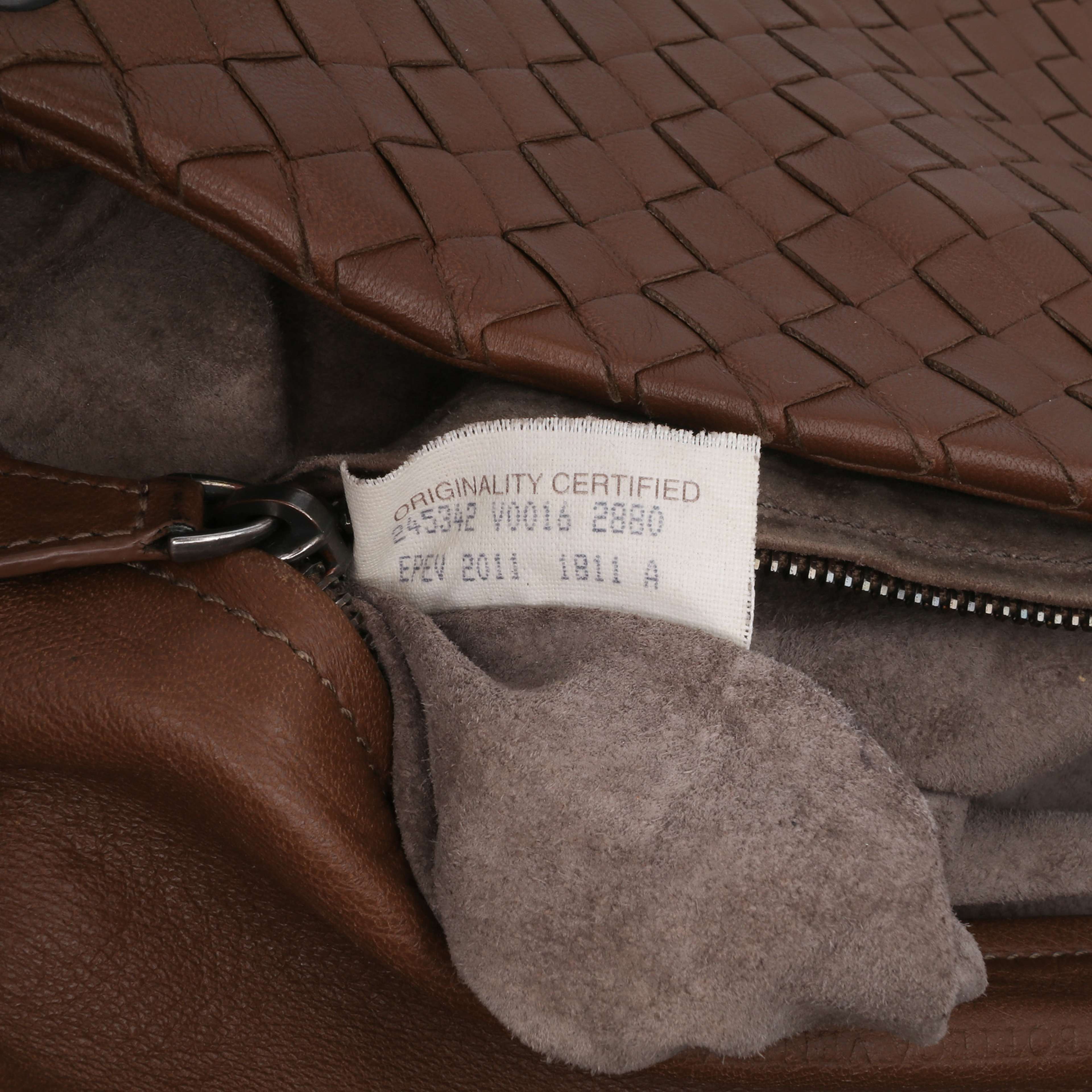 Bottega Veneta Nappa Intrecciato Flap Crossbody
