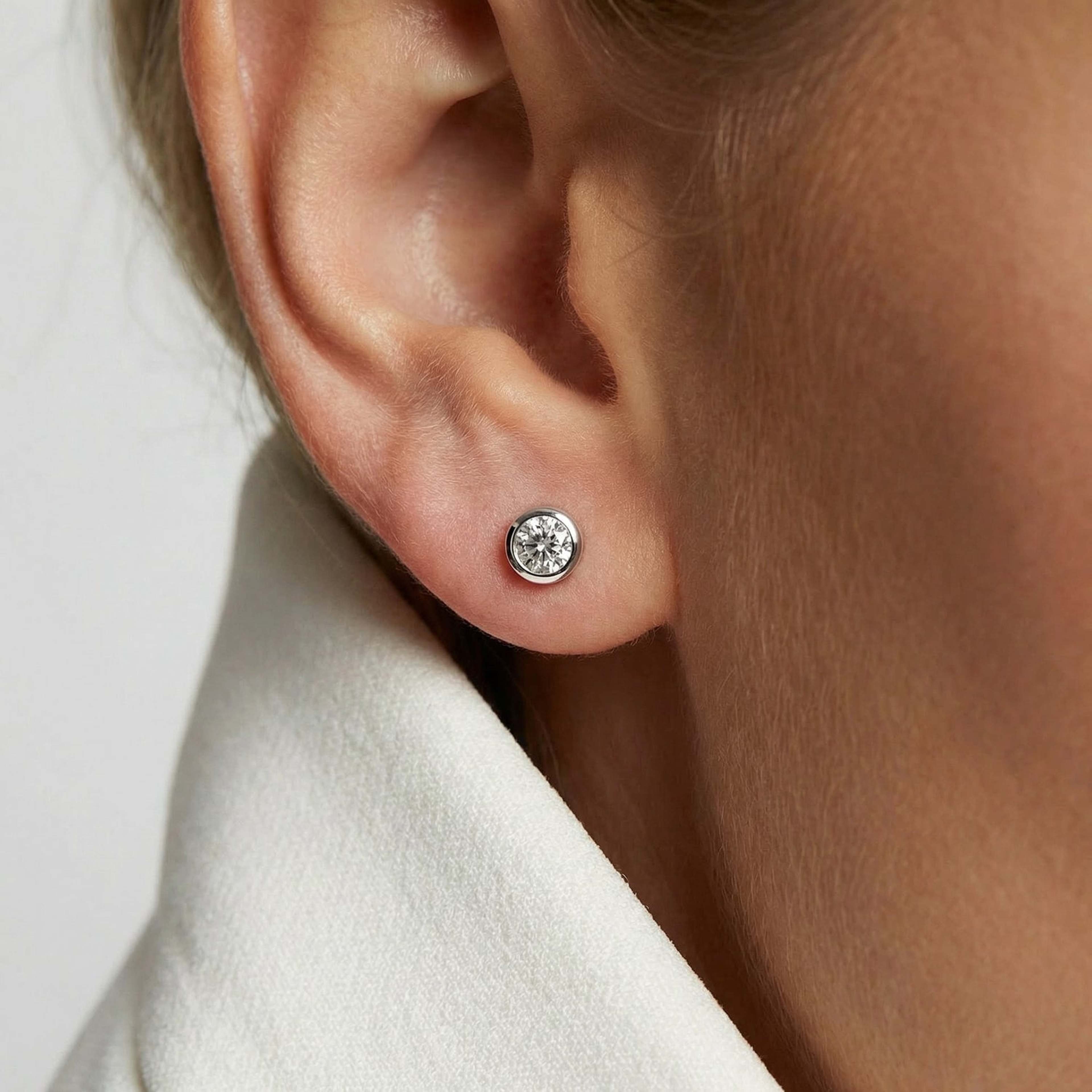 Örhängen Sardinien Uno, från Sif Jakobs Jewellery, i färgen 925 sterling silver. Klicka för att öppna bilden i stort format
