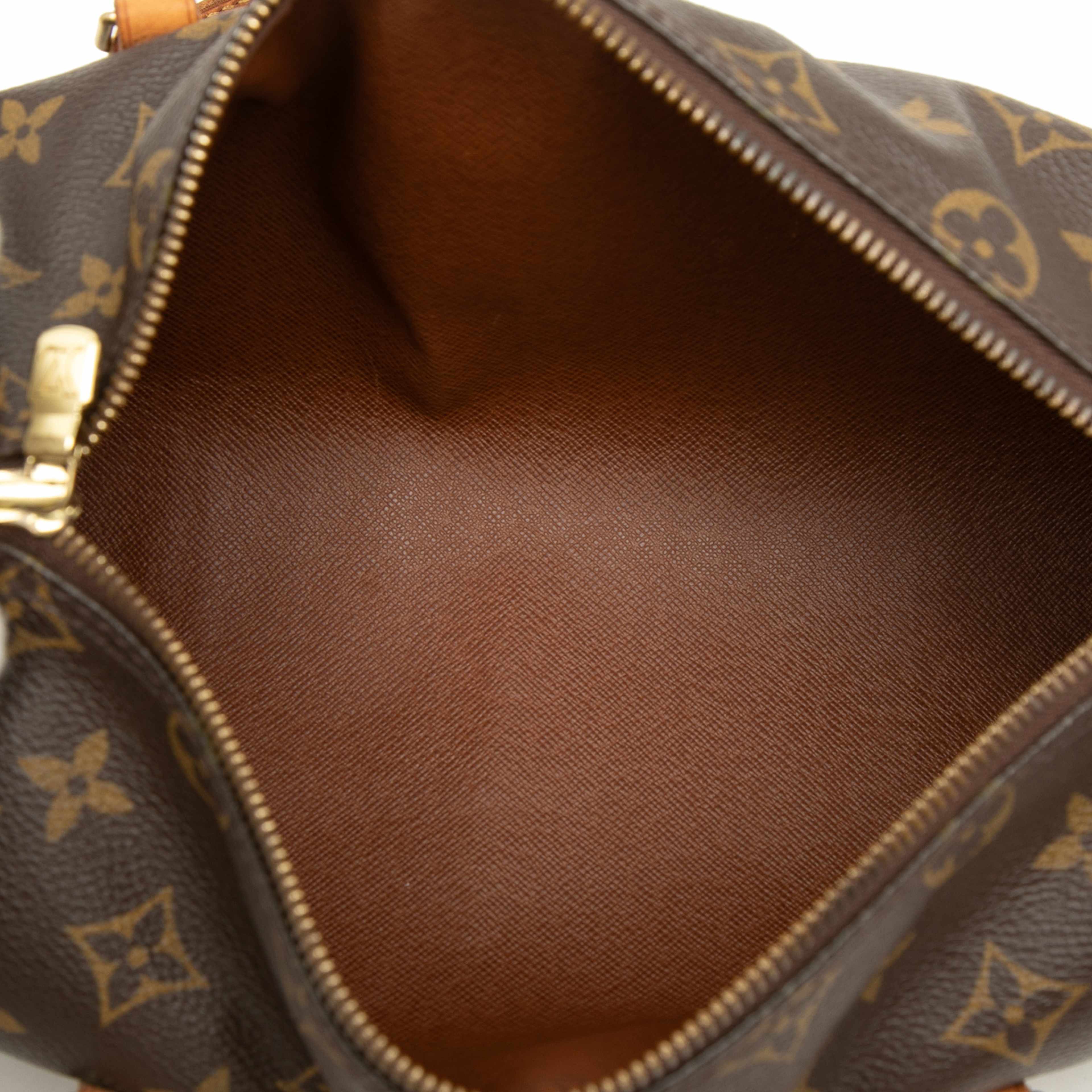 Louis Vuitton Monogram Papillon 28, från Luxclusif, i färgen brown. Klicka för att öppna bilden i stort format