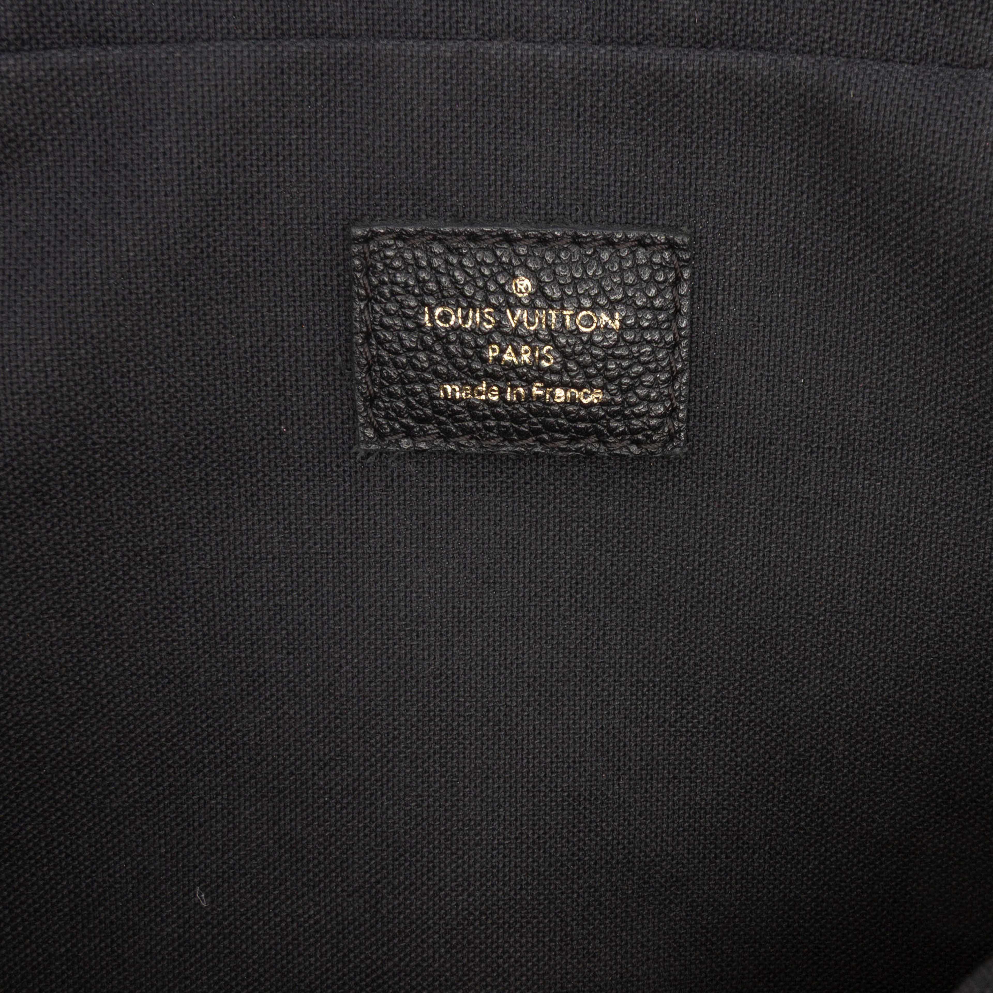 Louis Vuitton Monogram Empreinte Vosges Mm, från Luxclusif, i färgen black. Klicka för att öppna bilden i stort format