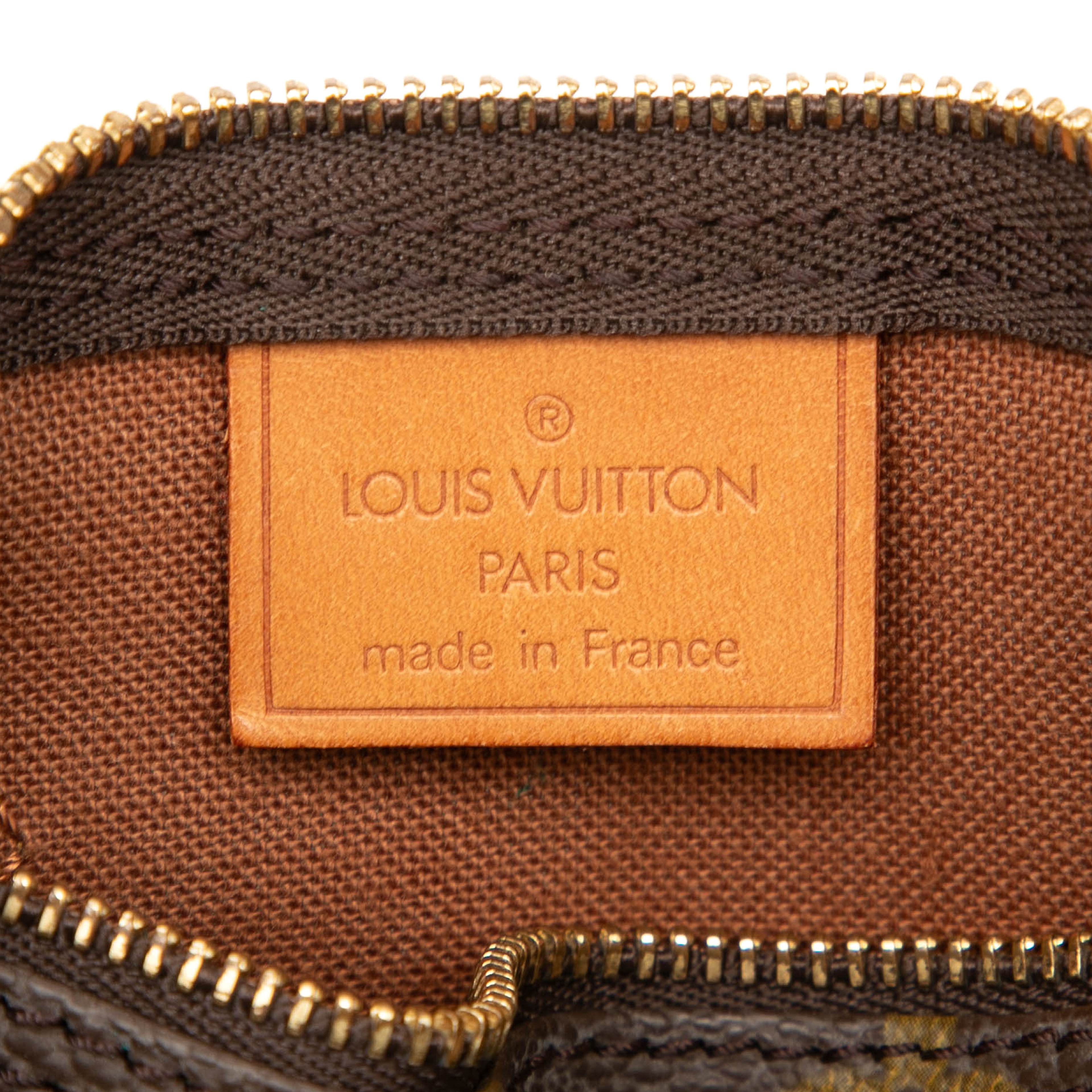 Louis Vuitton Monogram Mini Speedy Hl, från Luxclusif, i färgen brun. Klicka för att öppna bilden i stort format