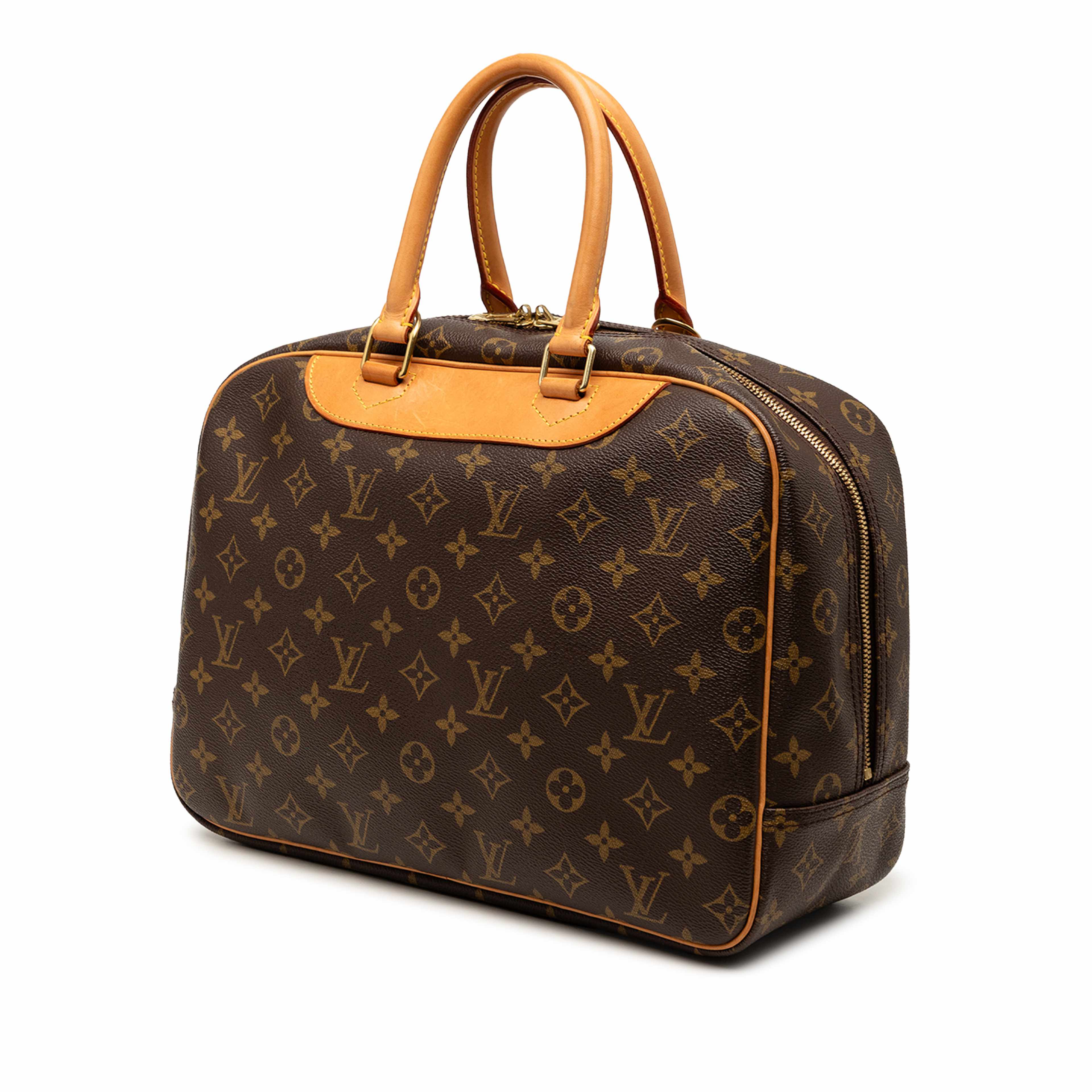 Louis Vuitton Monogram Deauville, från Luxclusif, i färgen brown. Klicka för att öppna bilden i stort format