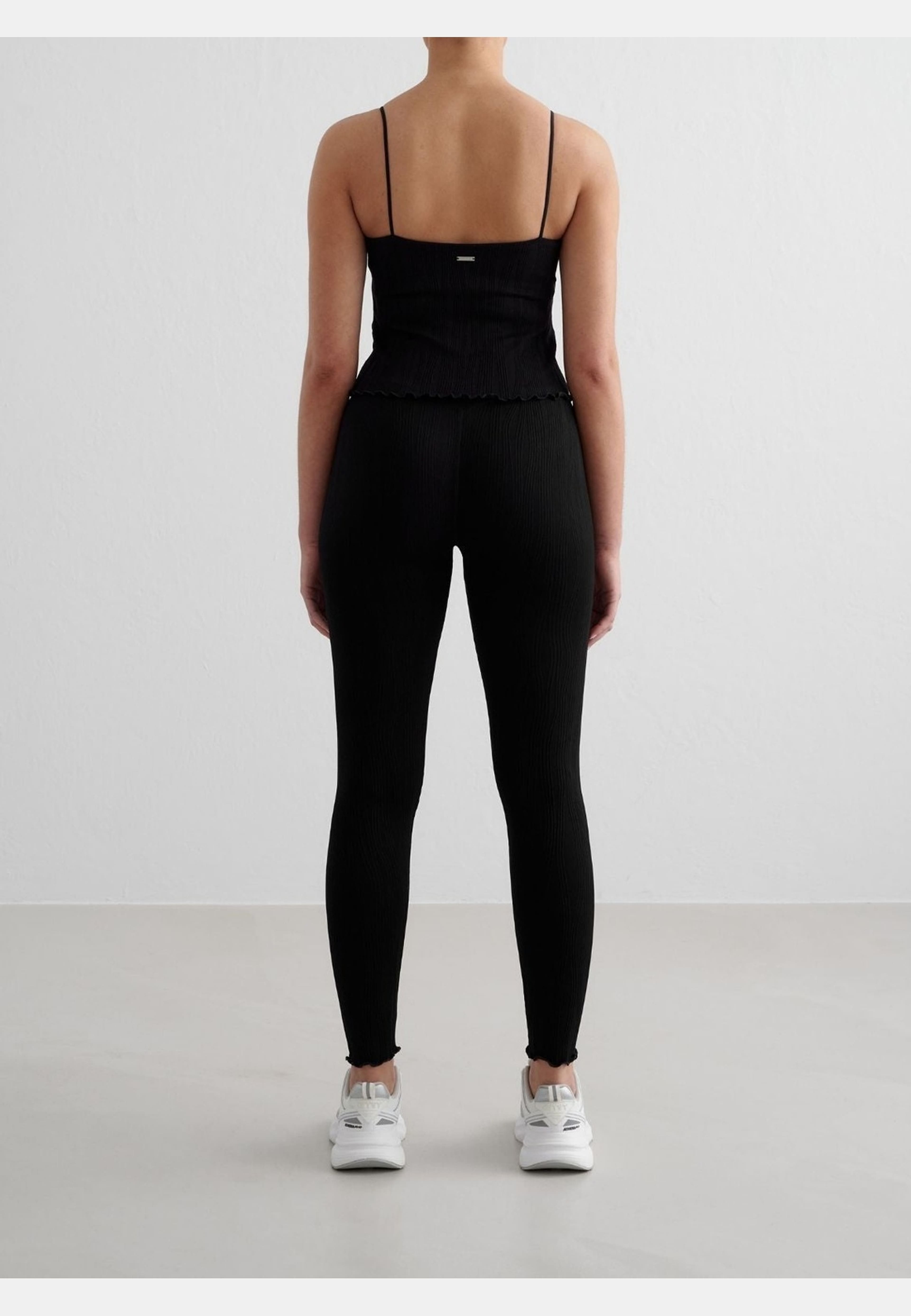 Black Tulip Tights