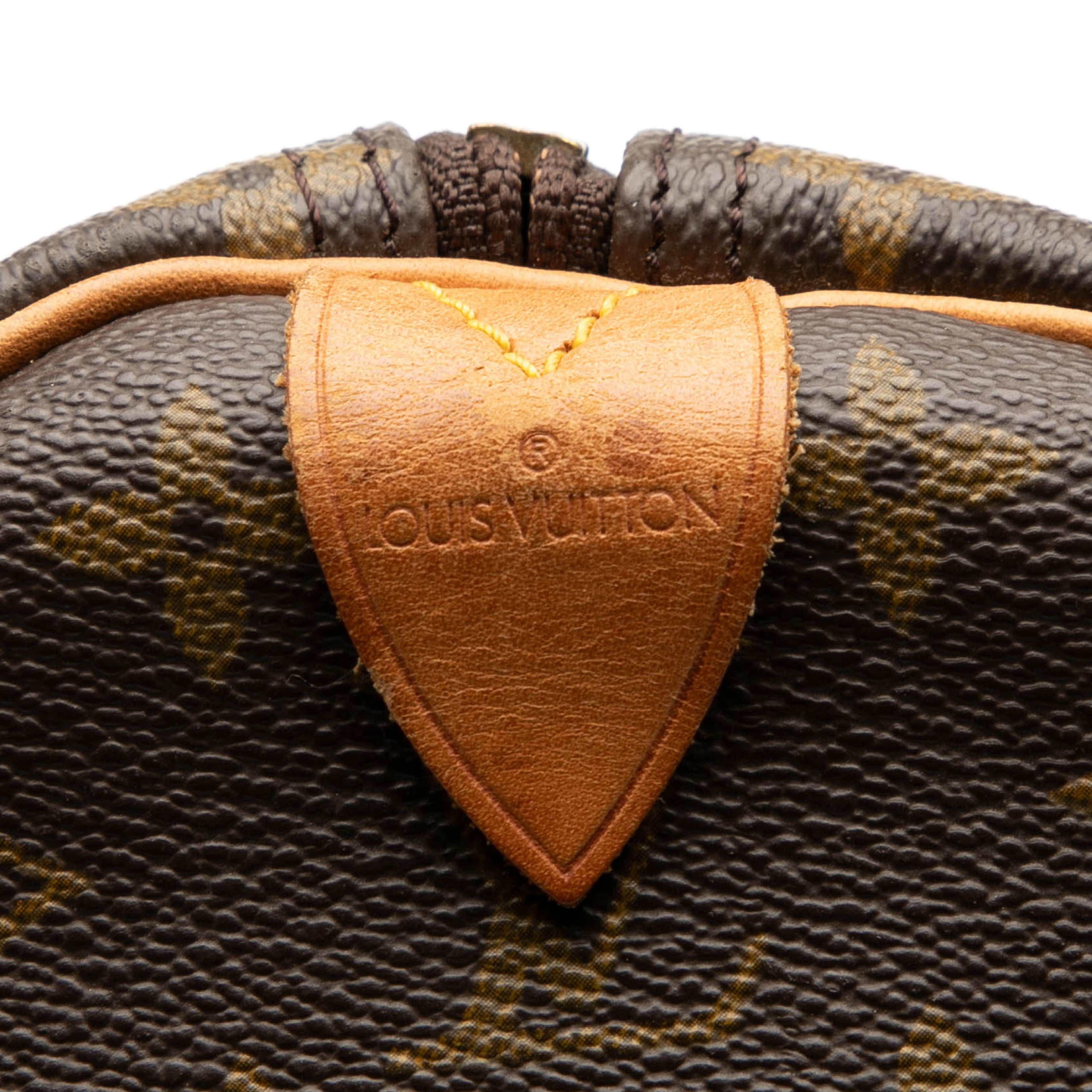 Louis Vuitton Monogram Keepall 60, från Luxclusif, i färgen brown. Klicka för att öppna bilden i stort format