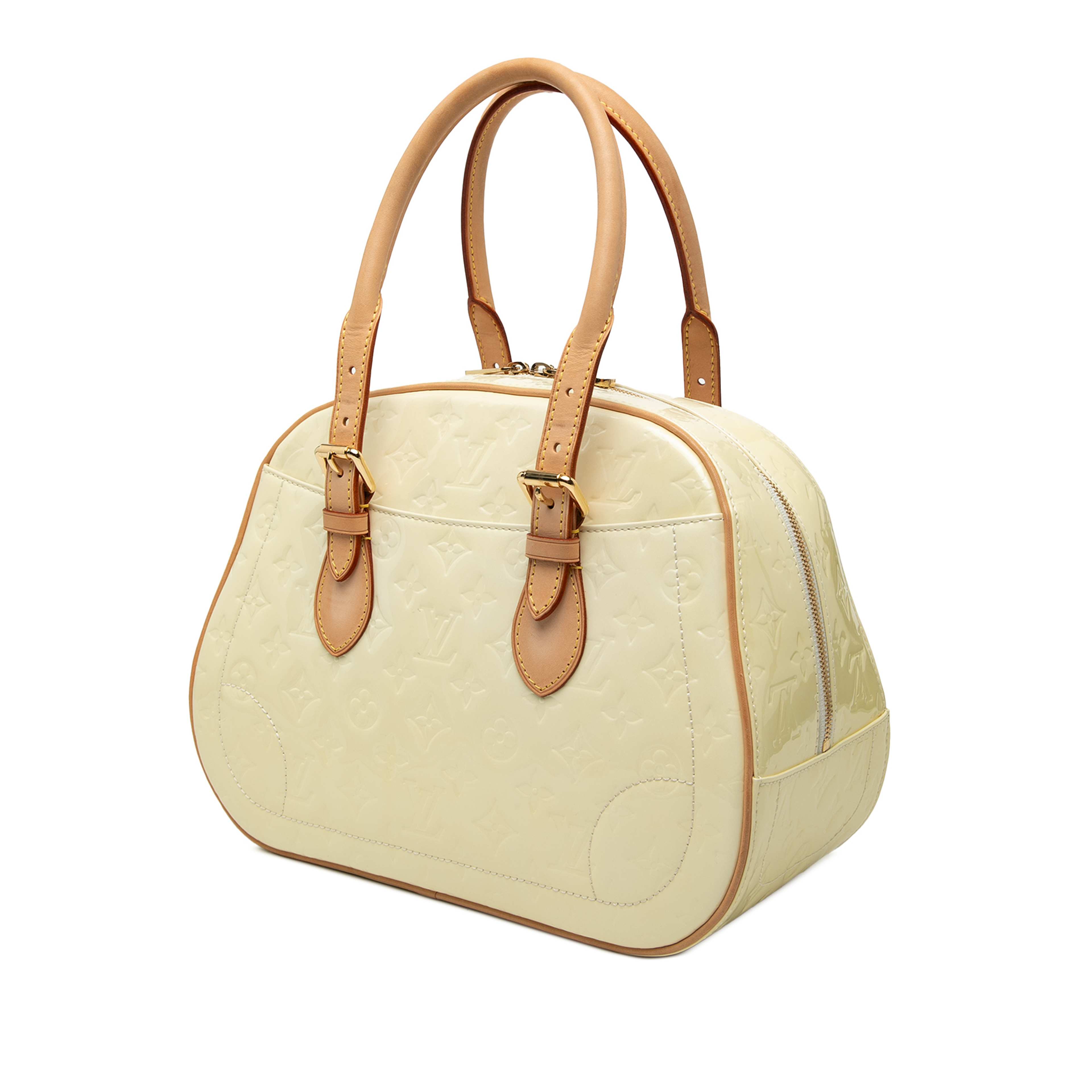 Louis Vuitton Monogram Vernis Summit Drive, från Luxclusif, i färgen vit. Klicka för att öppna bilden i stort format