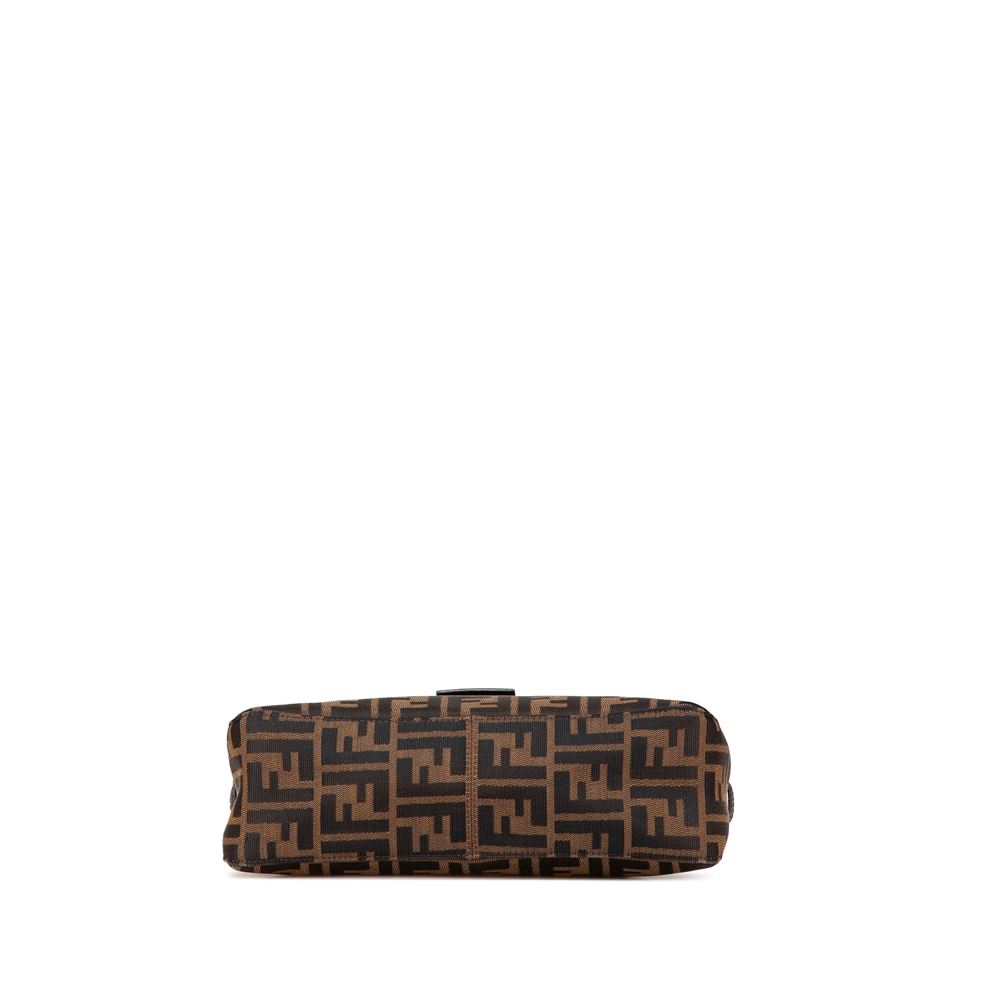 Fendi Zucca Canvas Shoulder Bag