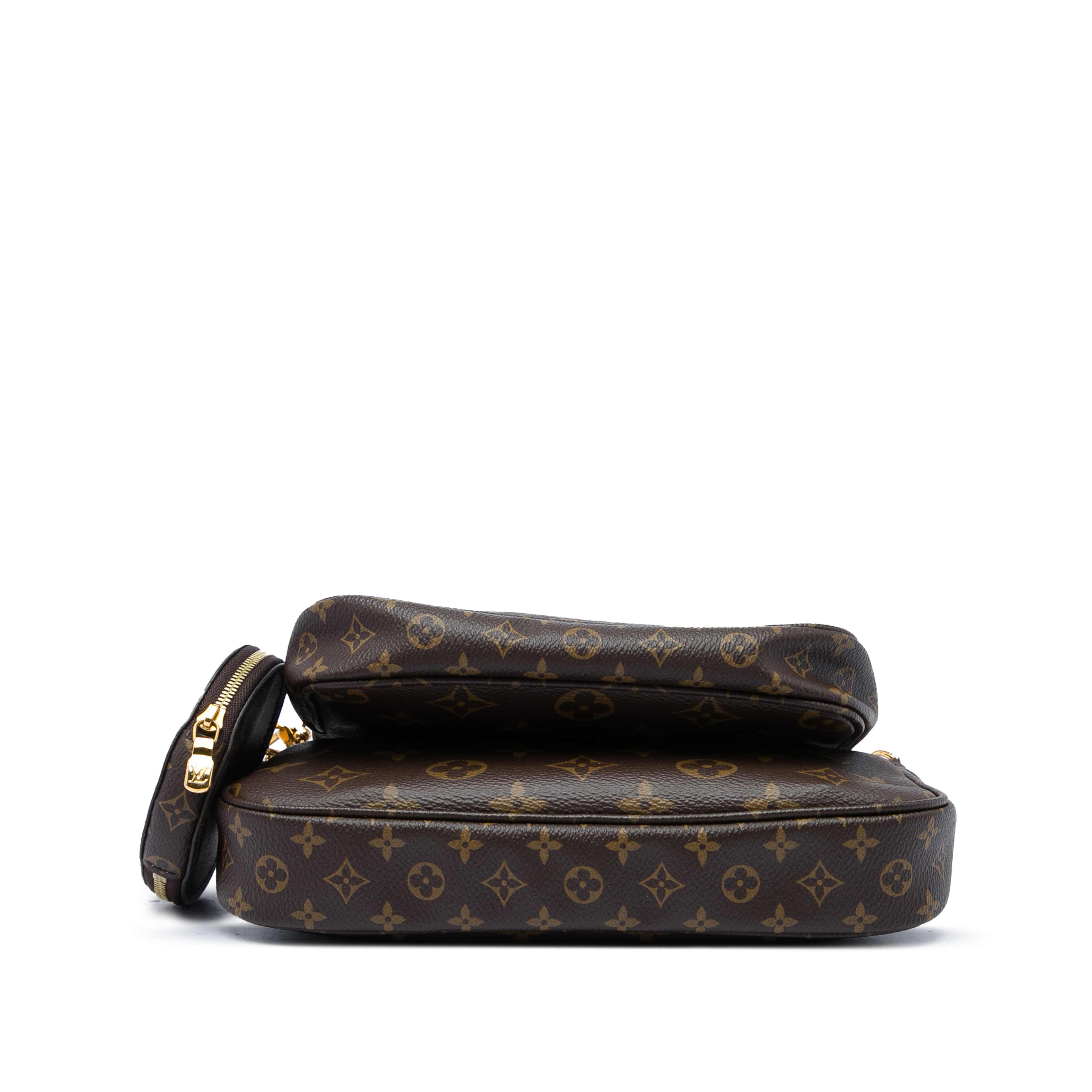 Louis Vuitton Monogram Multi Pochette Accessoires, från Luxclusif, i färgen brun. Klicka för att öppna bilden i stort format
