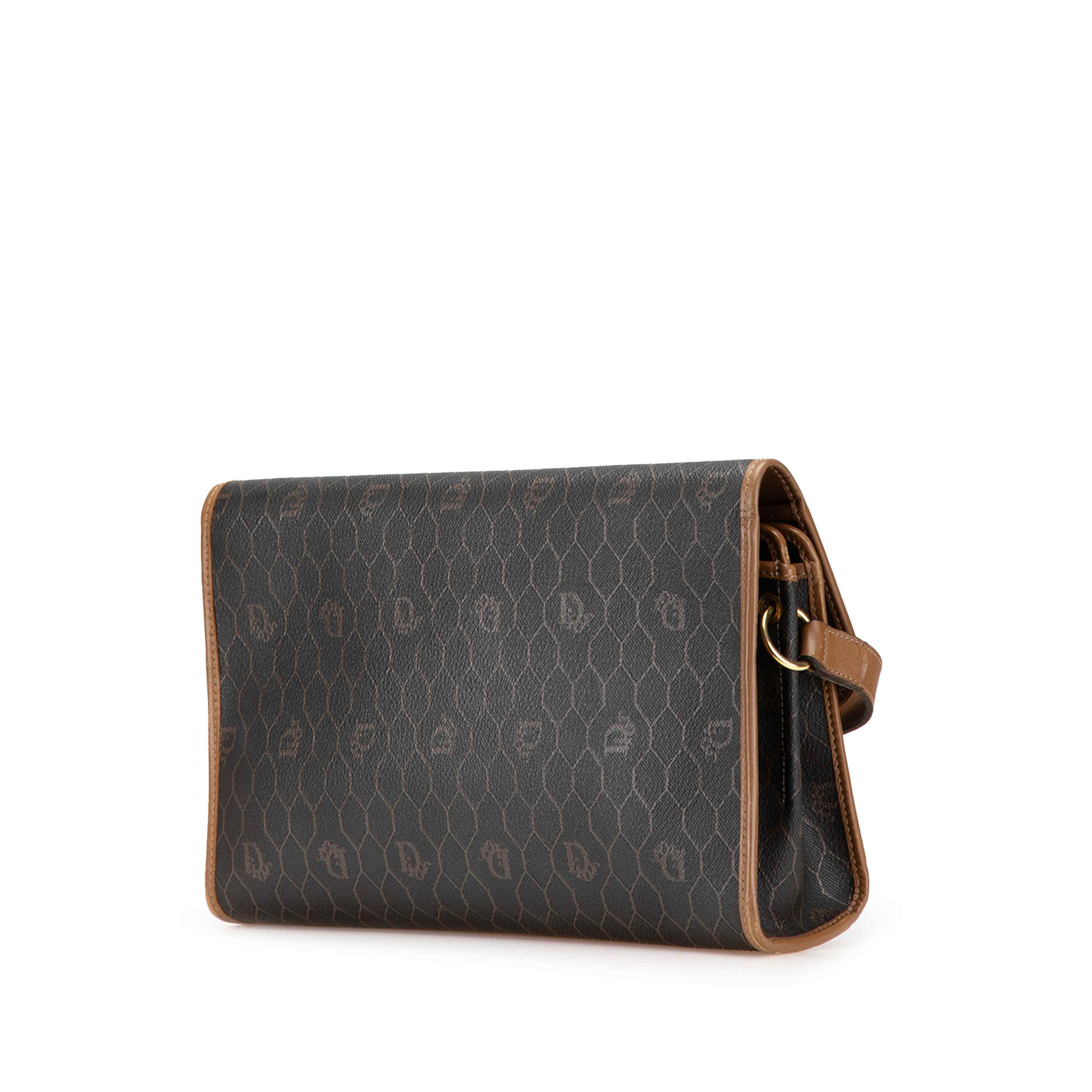 Dior Honeycomb Coated Canvas Crossbody