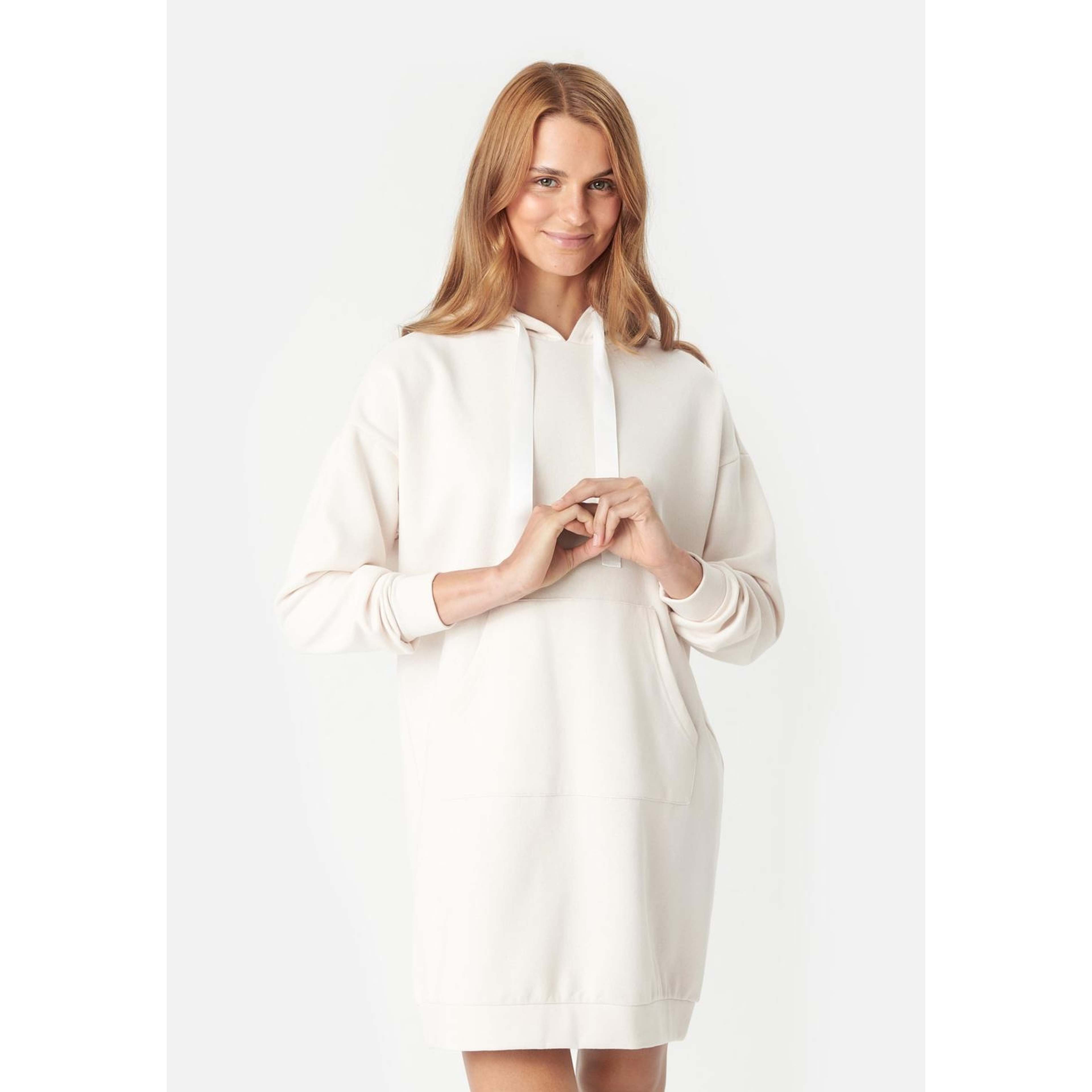 Ccdk Alma Sweat Dress Crystal Gray