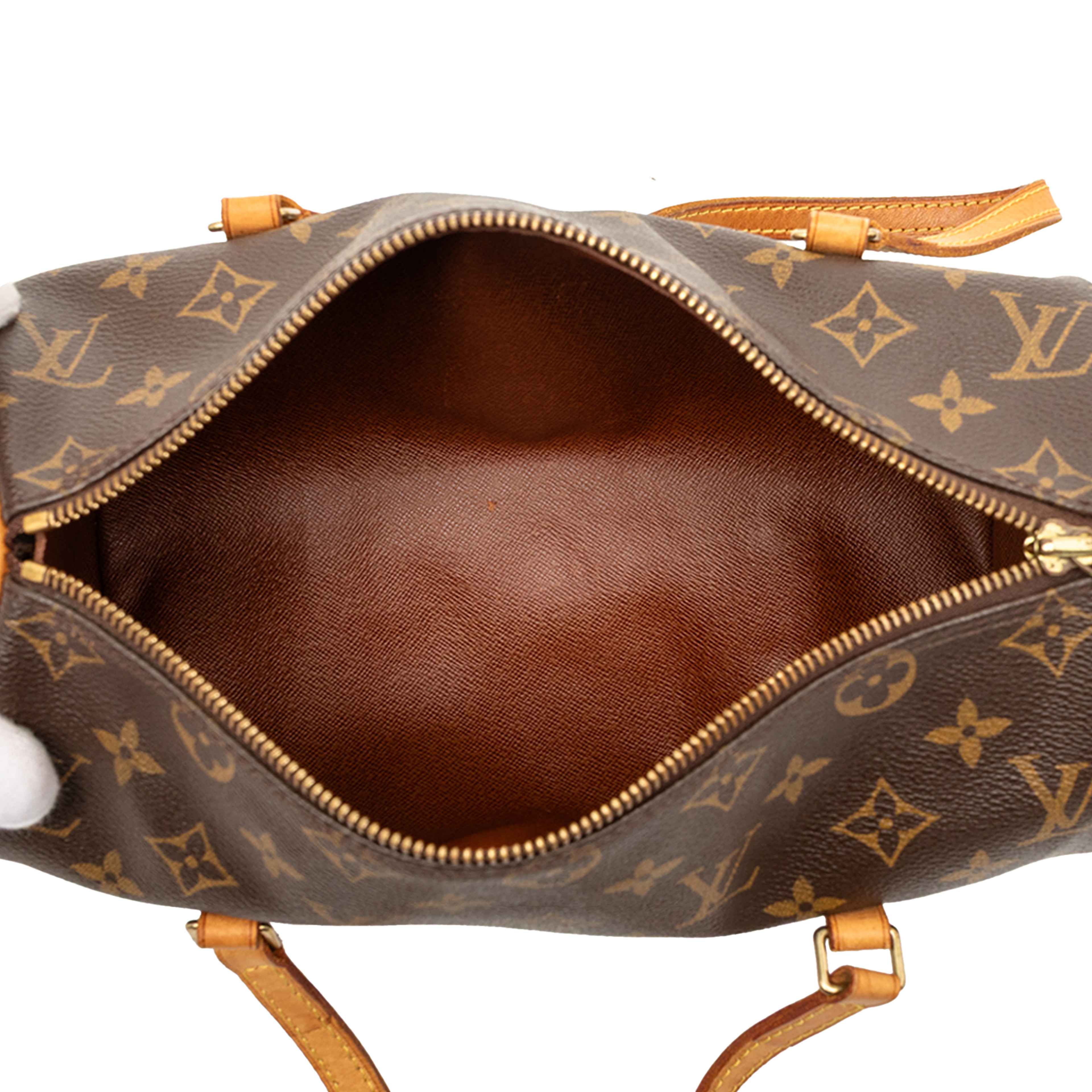 Louis Vuitton Monogram Papillon 28, från Luxclusif, i färgen brown. Klicka för att öppna bilden i stort format