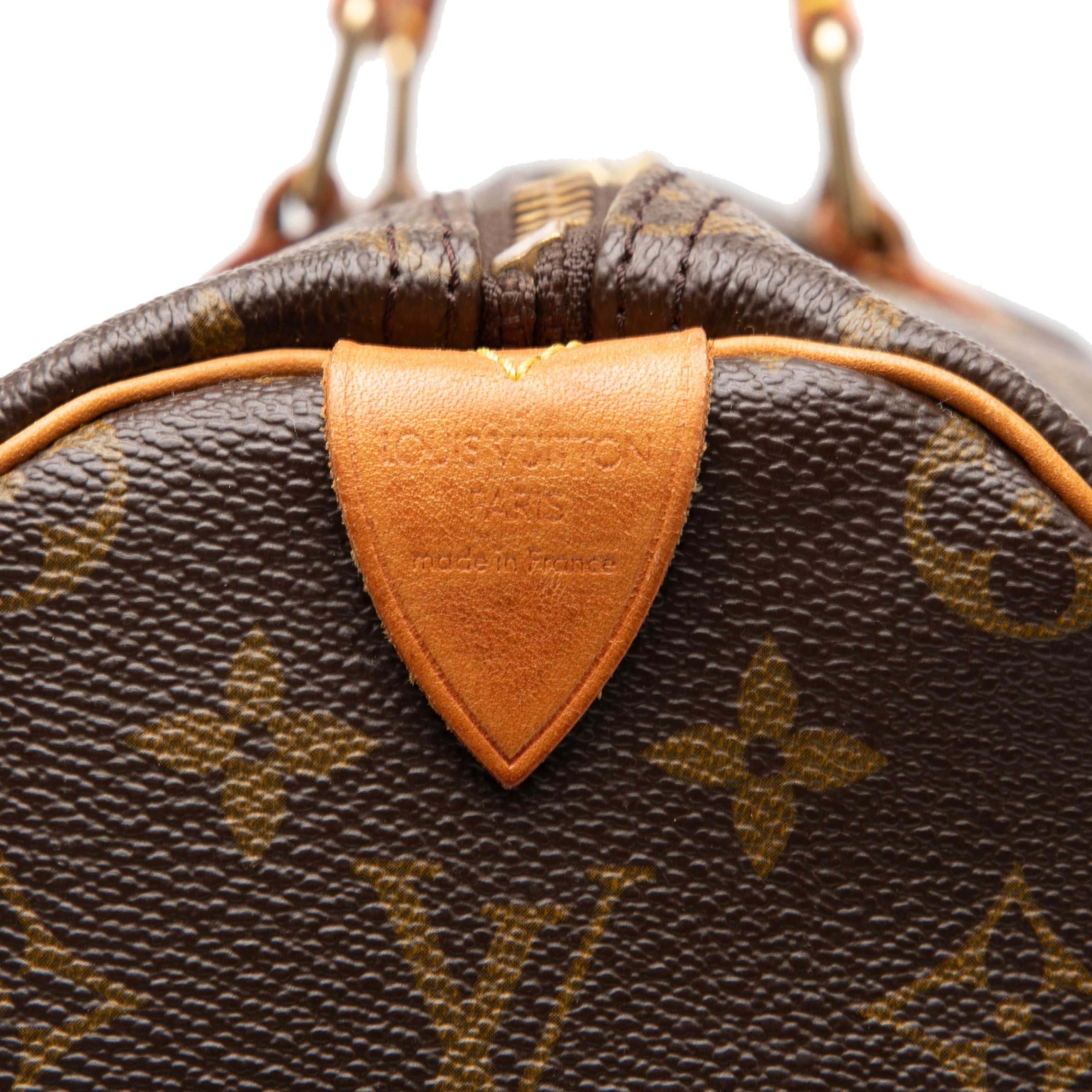 Louis Vuitton Monogram Keepall 50, från Luxclusif, i färgen brown. Klicka för att öppna bilden i stort format