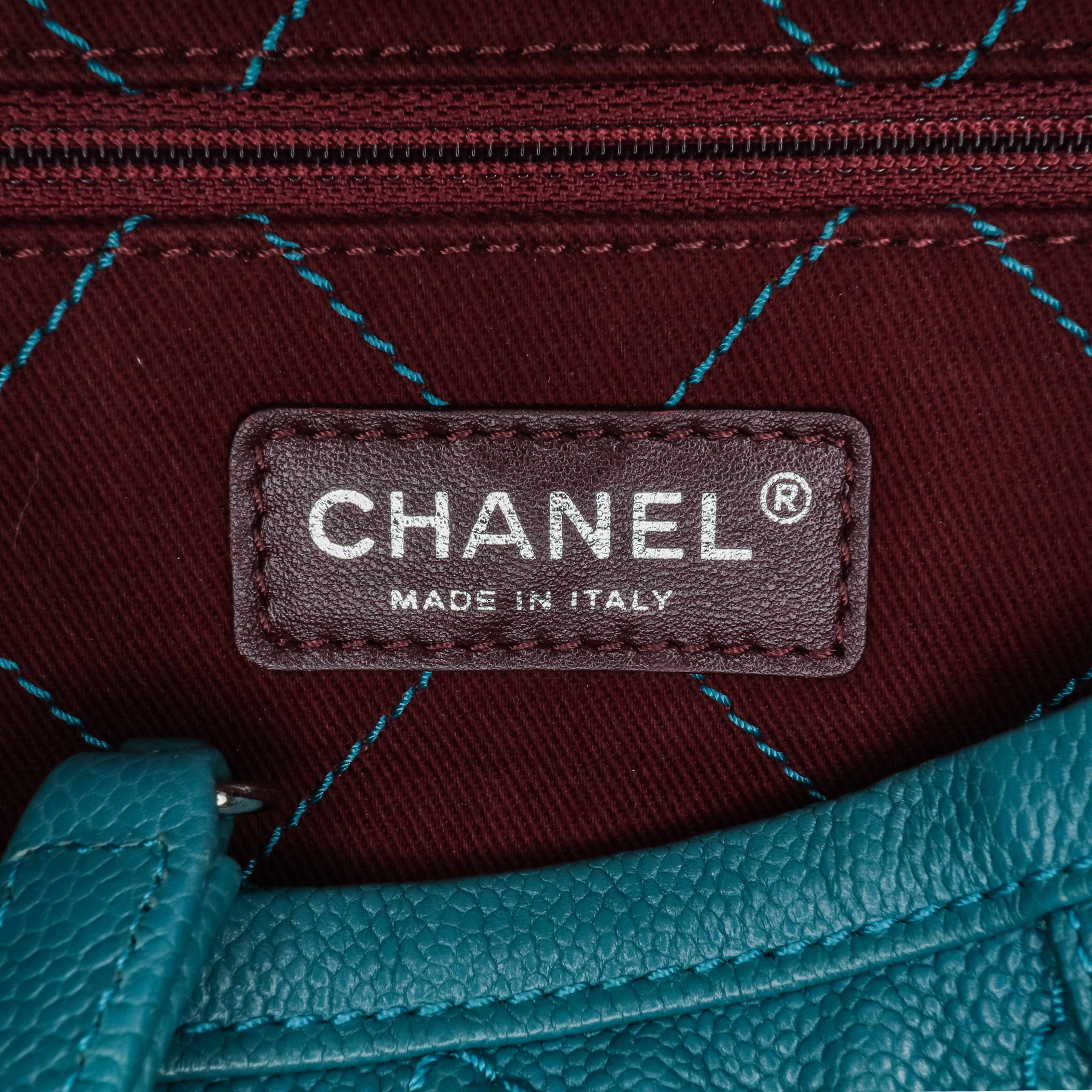 Chanel Small Quilted Caviar Daily Shopping Tote