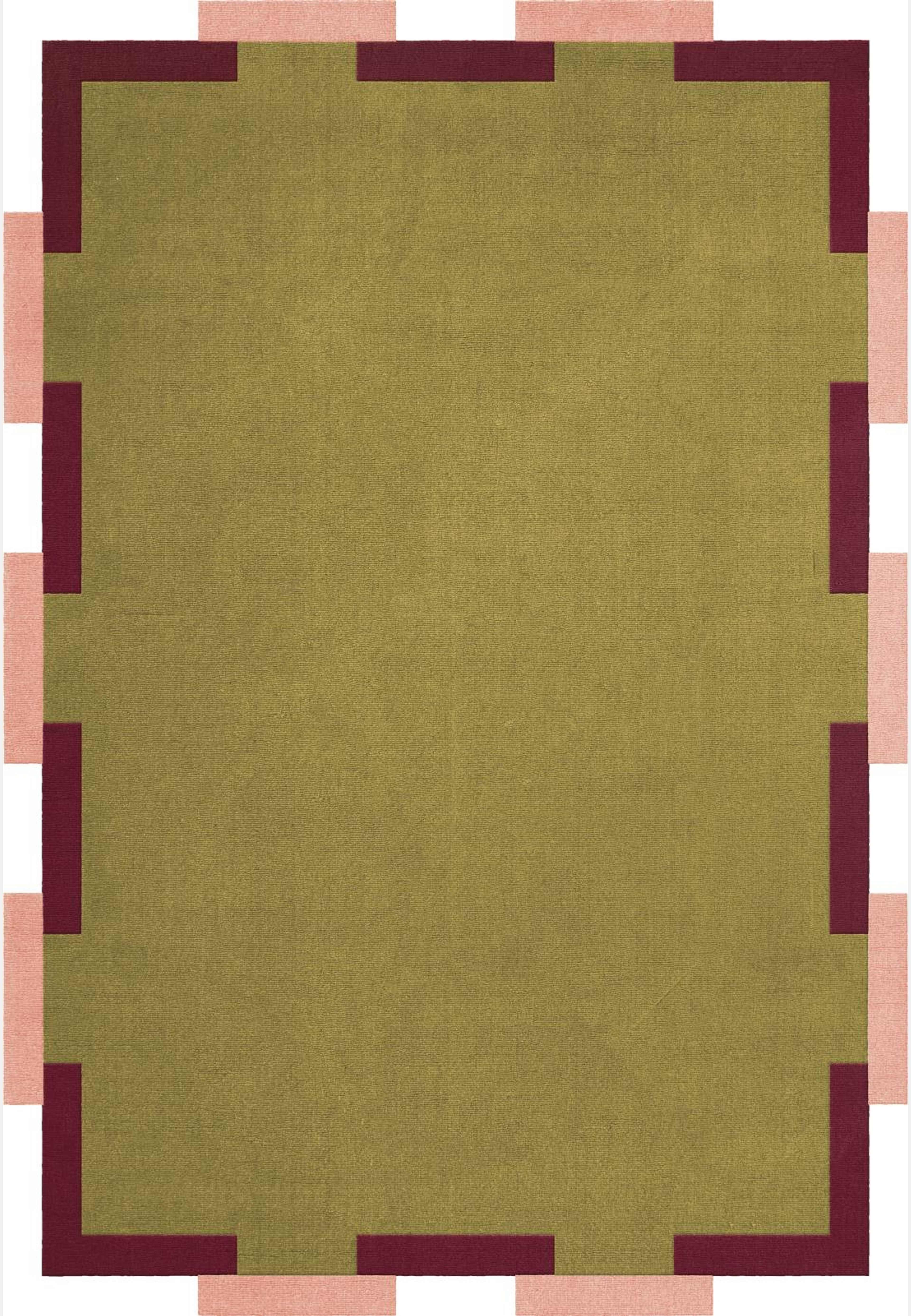 Ullmatta Teklan Fregio Olive Blush, från Layered, i färgen olive blush. Klicka för att öppna bilden i stort format
