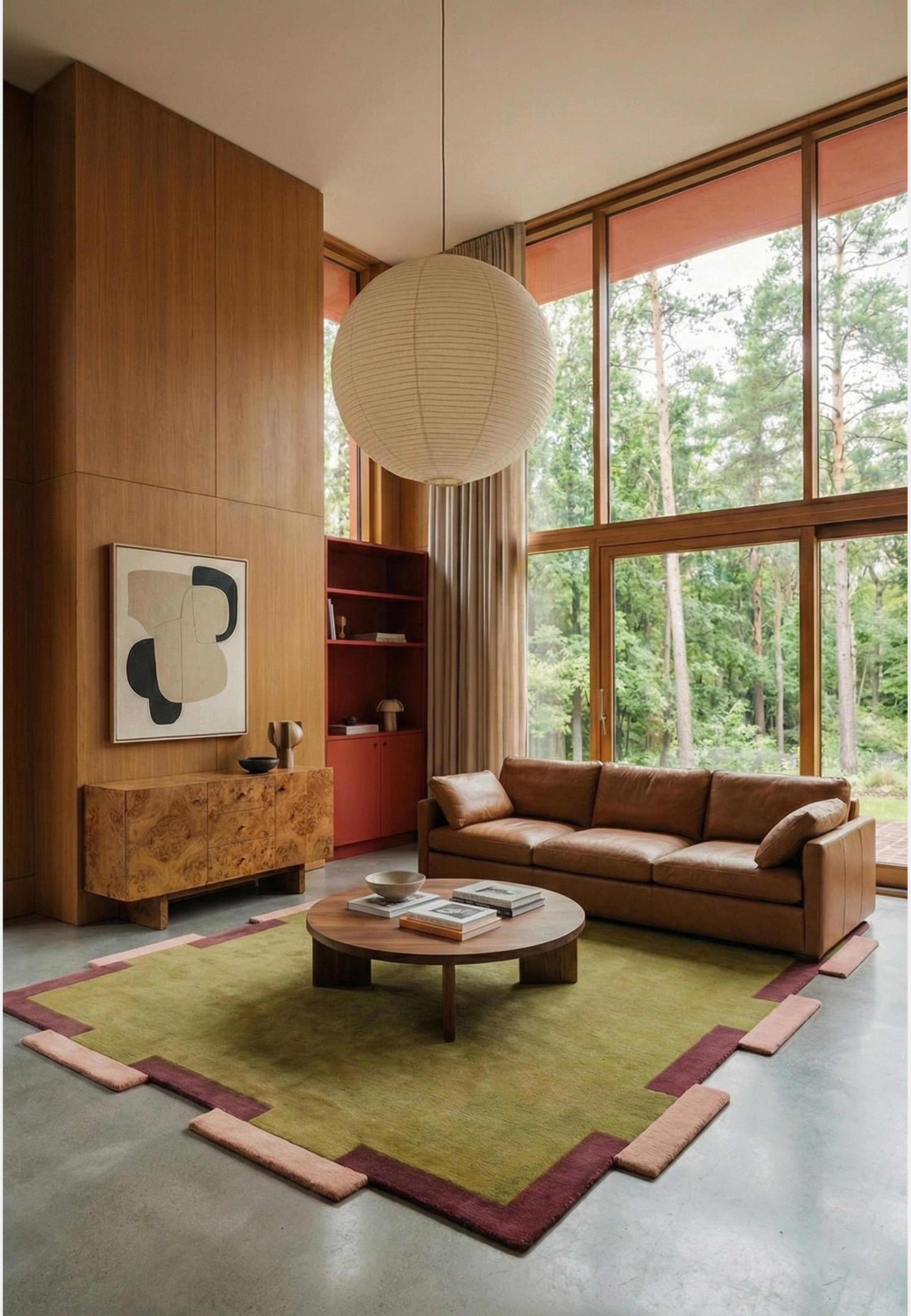 Ullmatta Teklan Fregio Olive Blush, från Layered, i färgen olive blush. Klicka för att öppna bilden i stort format