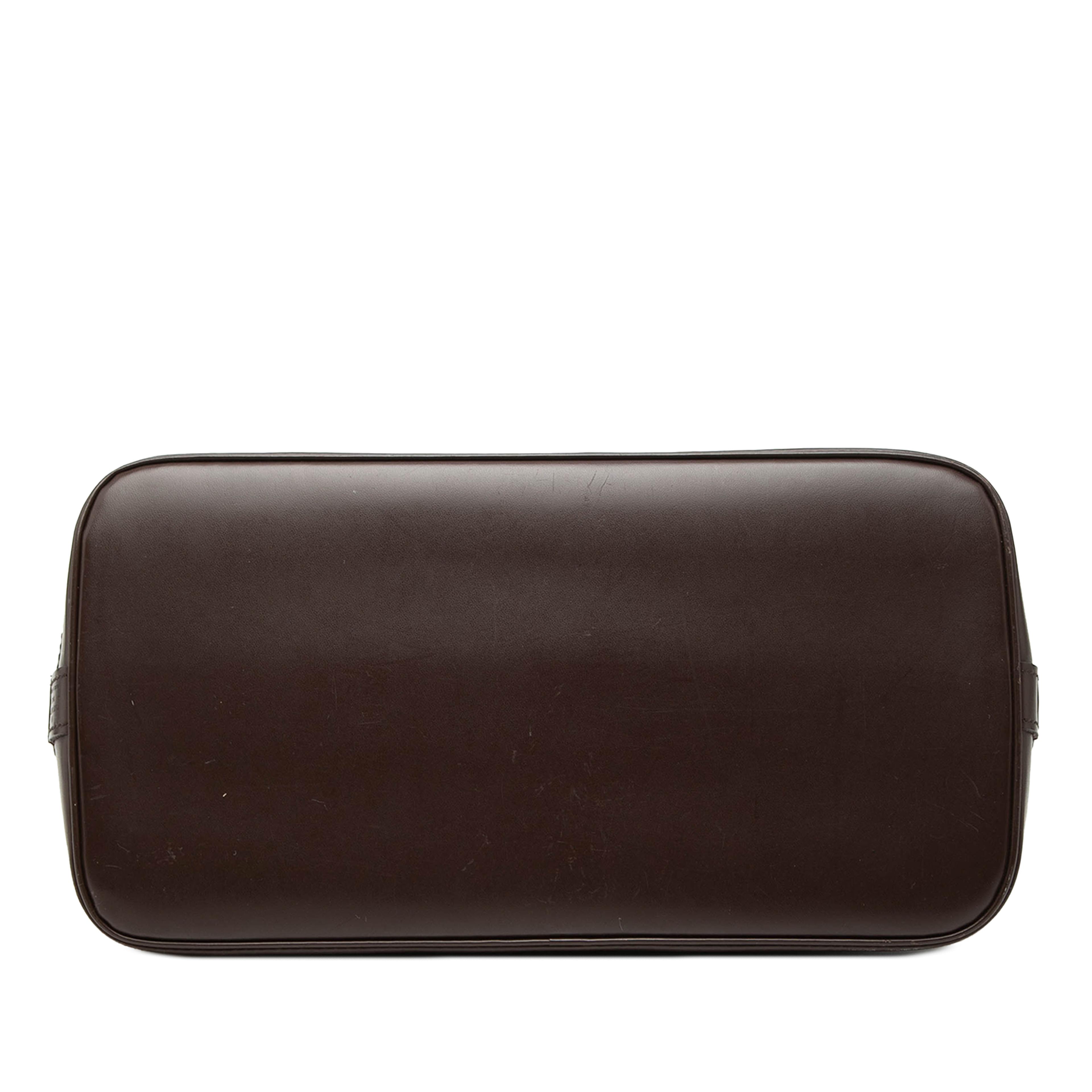 Louis Vuitton Damier Ebene Alma Pm, från Luxclusif, i färgen brown. Klicka för att öppna bilden i stort format