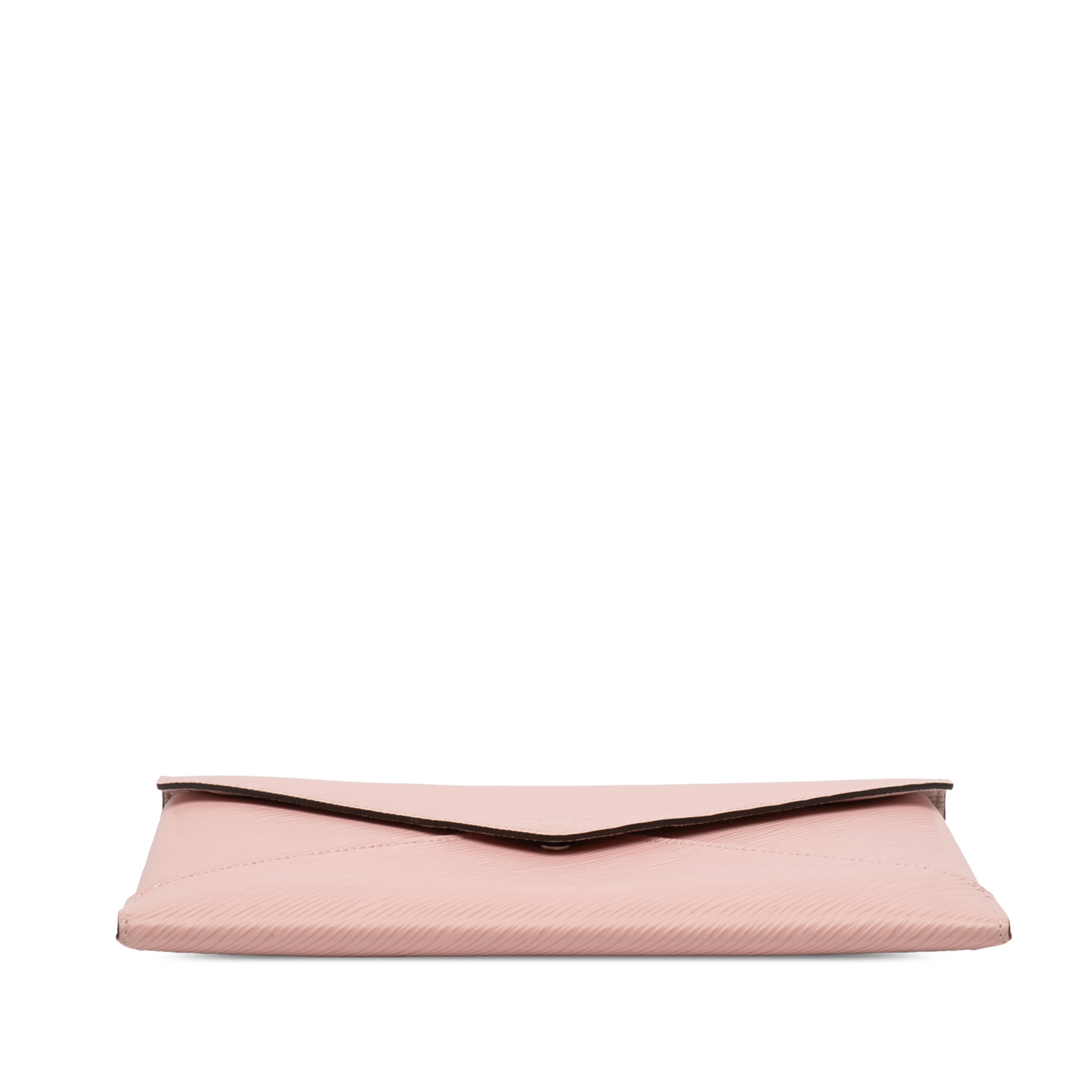 Louis Vuitton Epi Pochette Kirigami Set, från Luxclusif, i färgen pink. Klicka för att öppna bilden i stort format