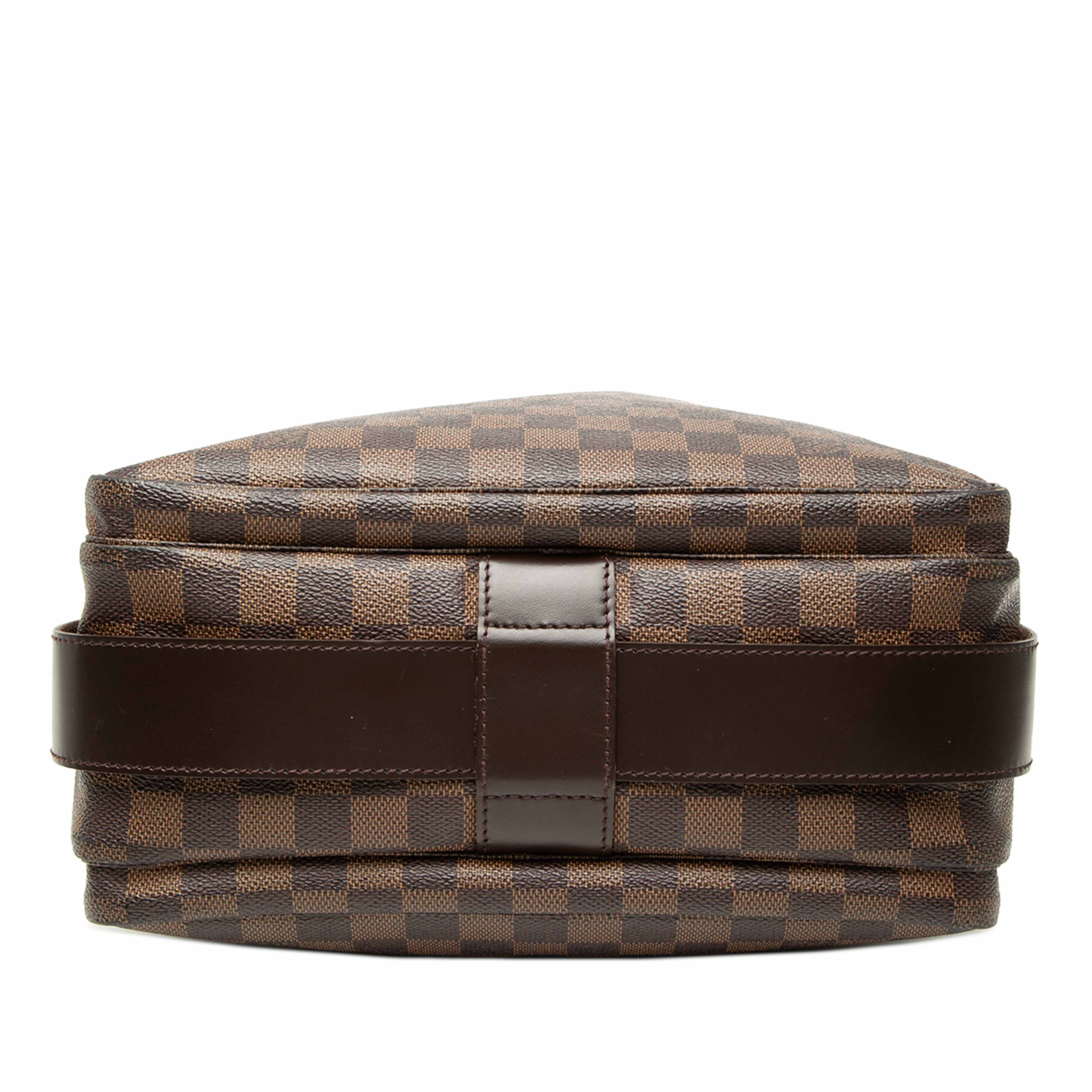 Louis Vuitton Damier Ebene Naviglio, från Luxclusif, i färgen brown. Klicka för att öppna bilden i stort format