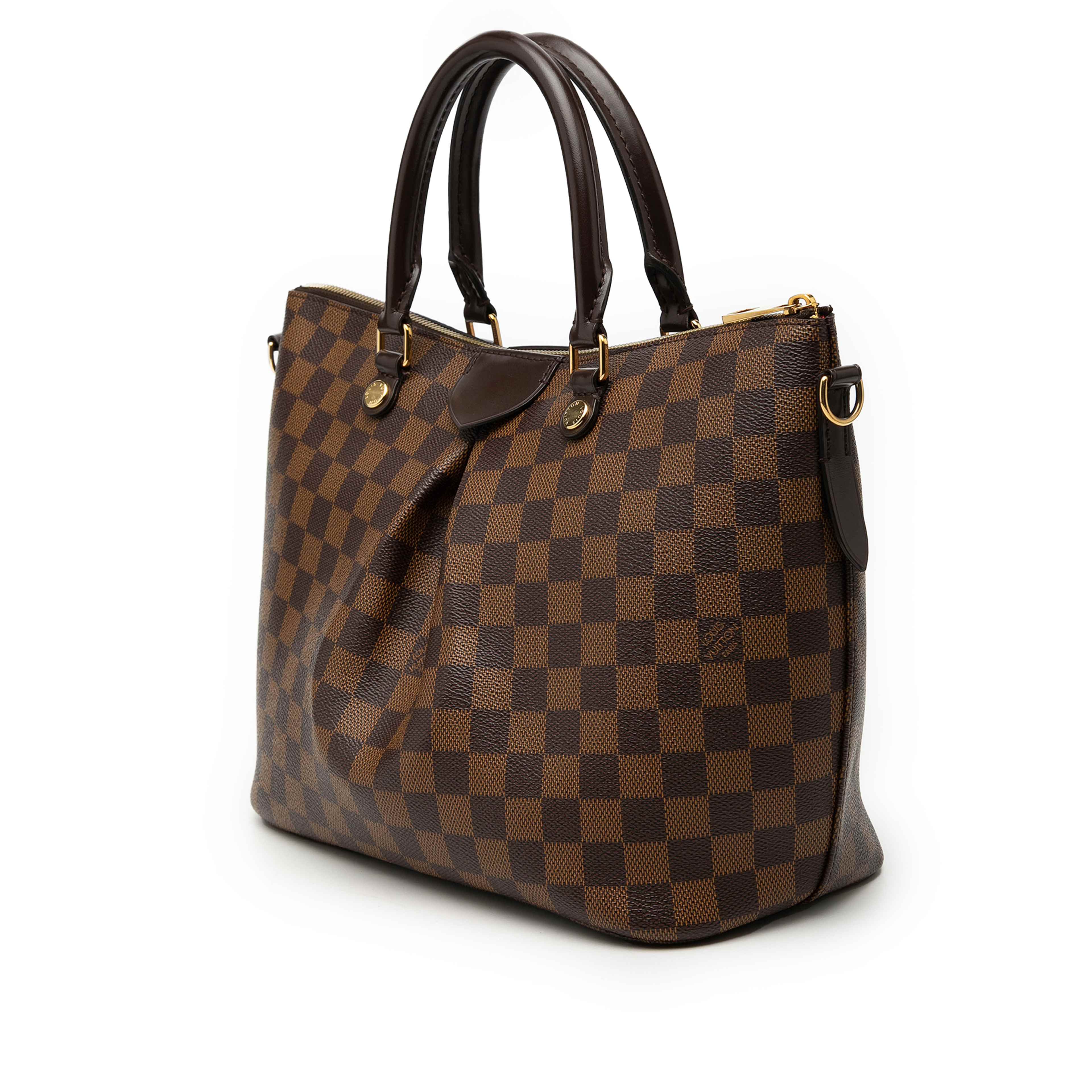 Louis Vuitton Damier Ebene Siena Mm, från Luxclusif, i färgen brun. Klicka för att öppna bilden i stort format
