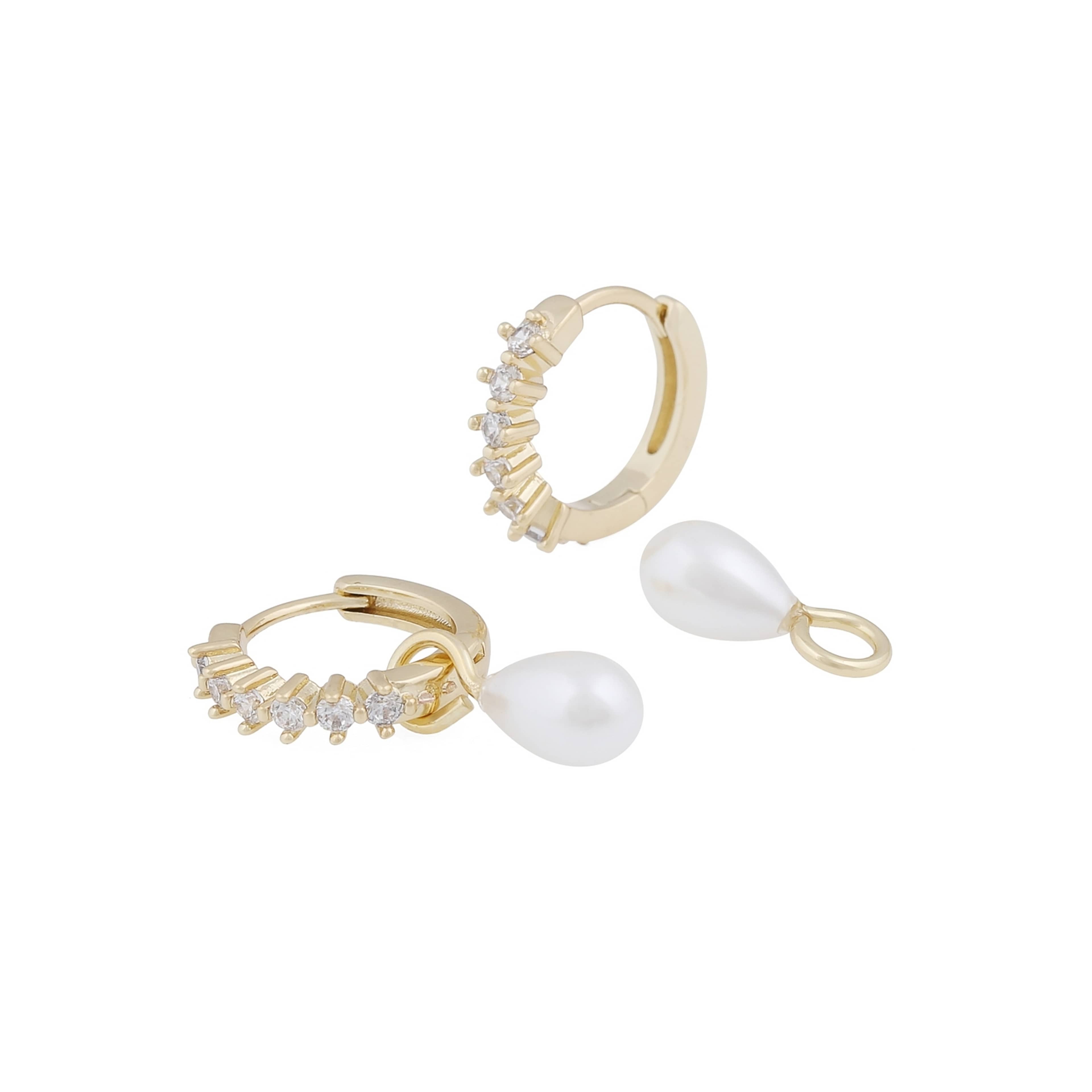 Lucy Drop Ring Pendant Ear