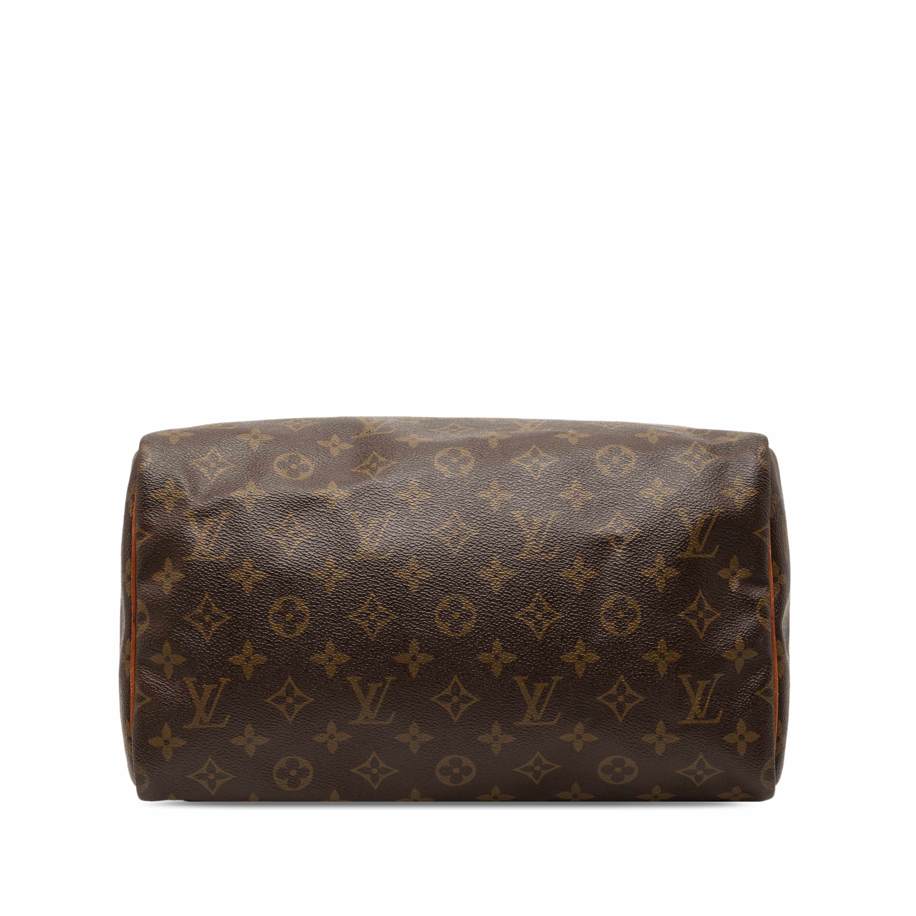 Louis Vuitton Monogram Speedy 30, från Luxclusif, i färgen brown. Klicka för att öppna bilden i stort format