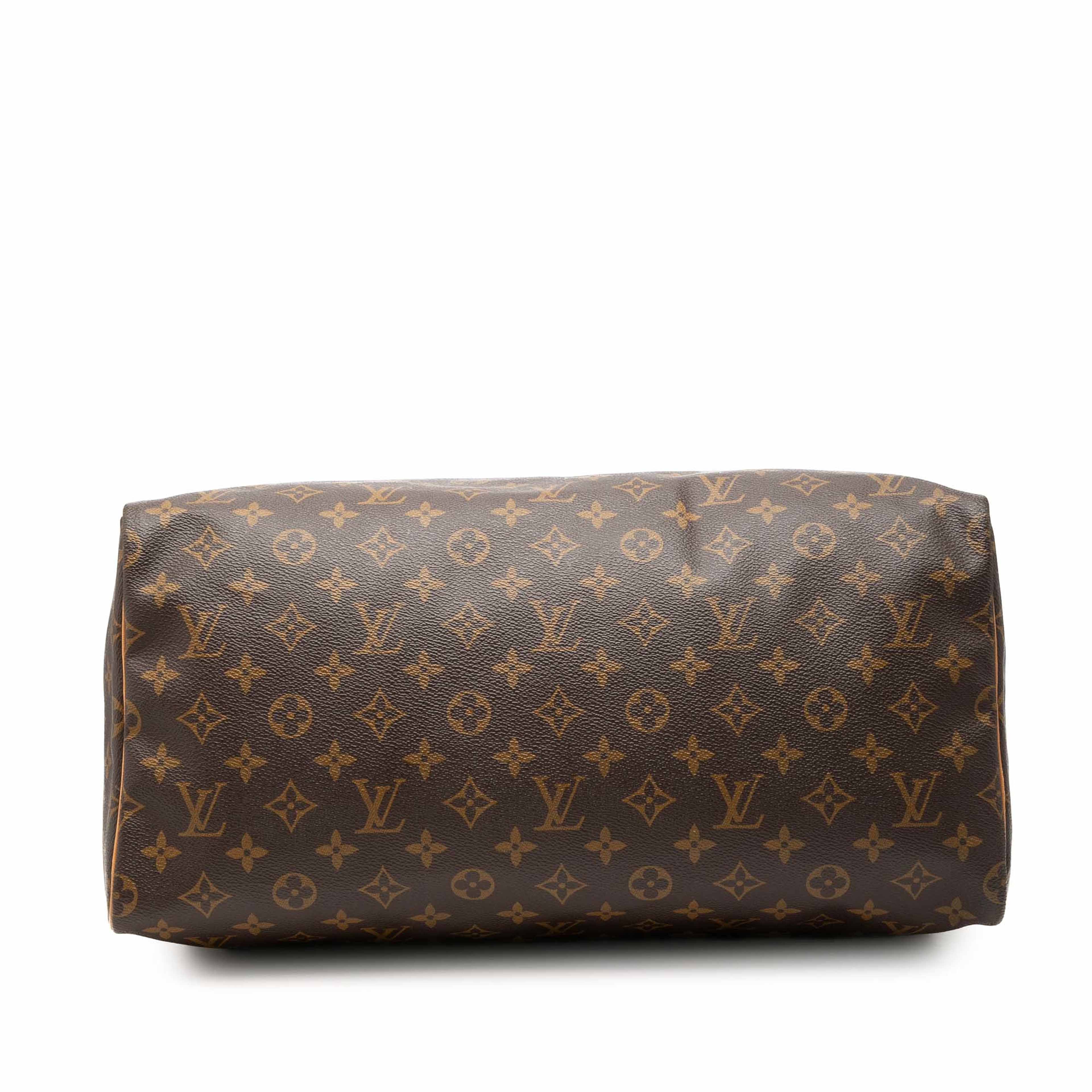 Louis Vuitton Monogram Speedy 40, från Luxclusif, i färgen brown. Klicka för att öppna bilden i stort format