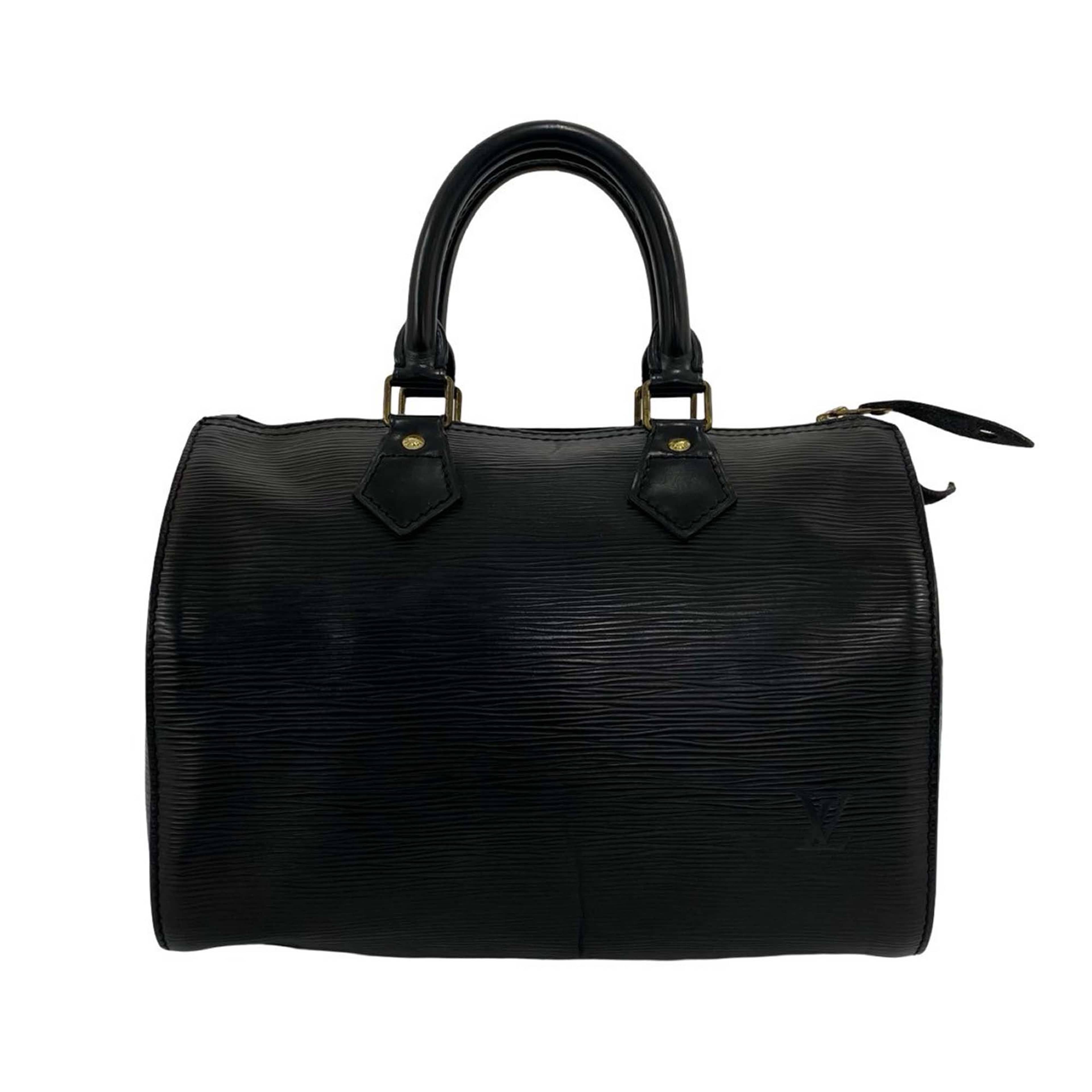 Louis Vuitton Epi Speedy 25, från Luxclusif, i färgen black. Klicka för att öppna bilden i stort format