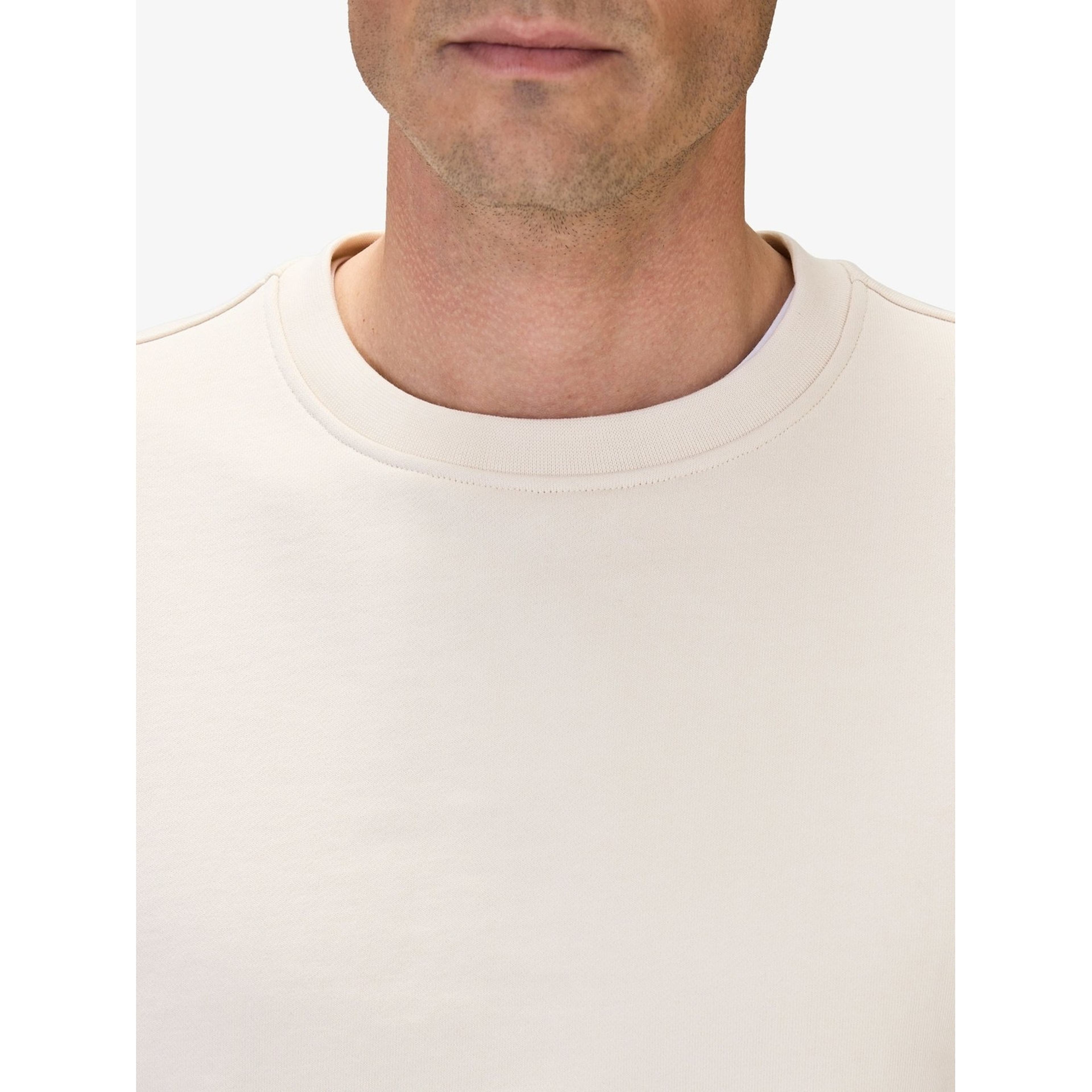 Cotton L/s Crew Neck Sweatshirt