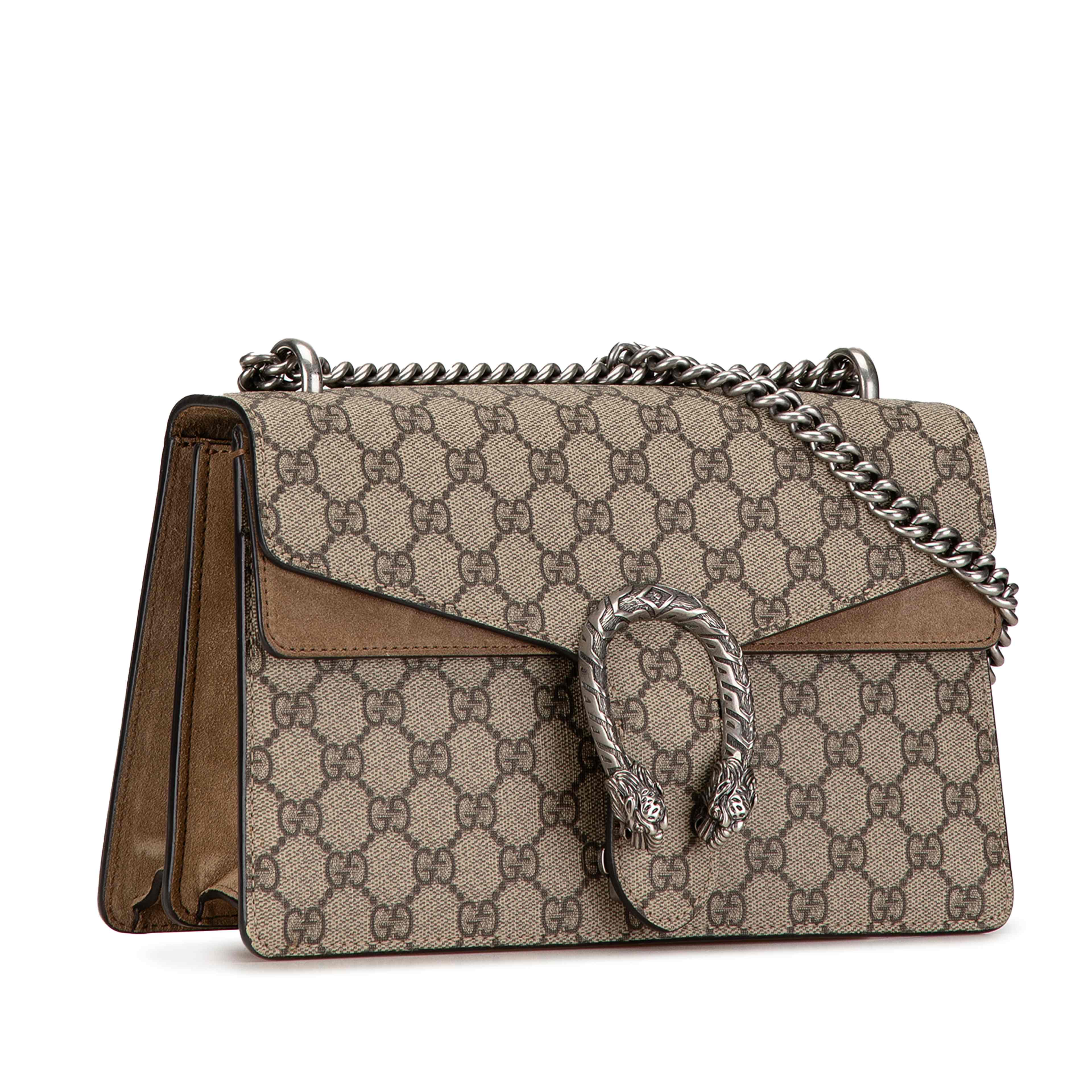 Gucci Small Gg Supreme Dionysus Shoulder Bag