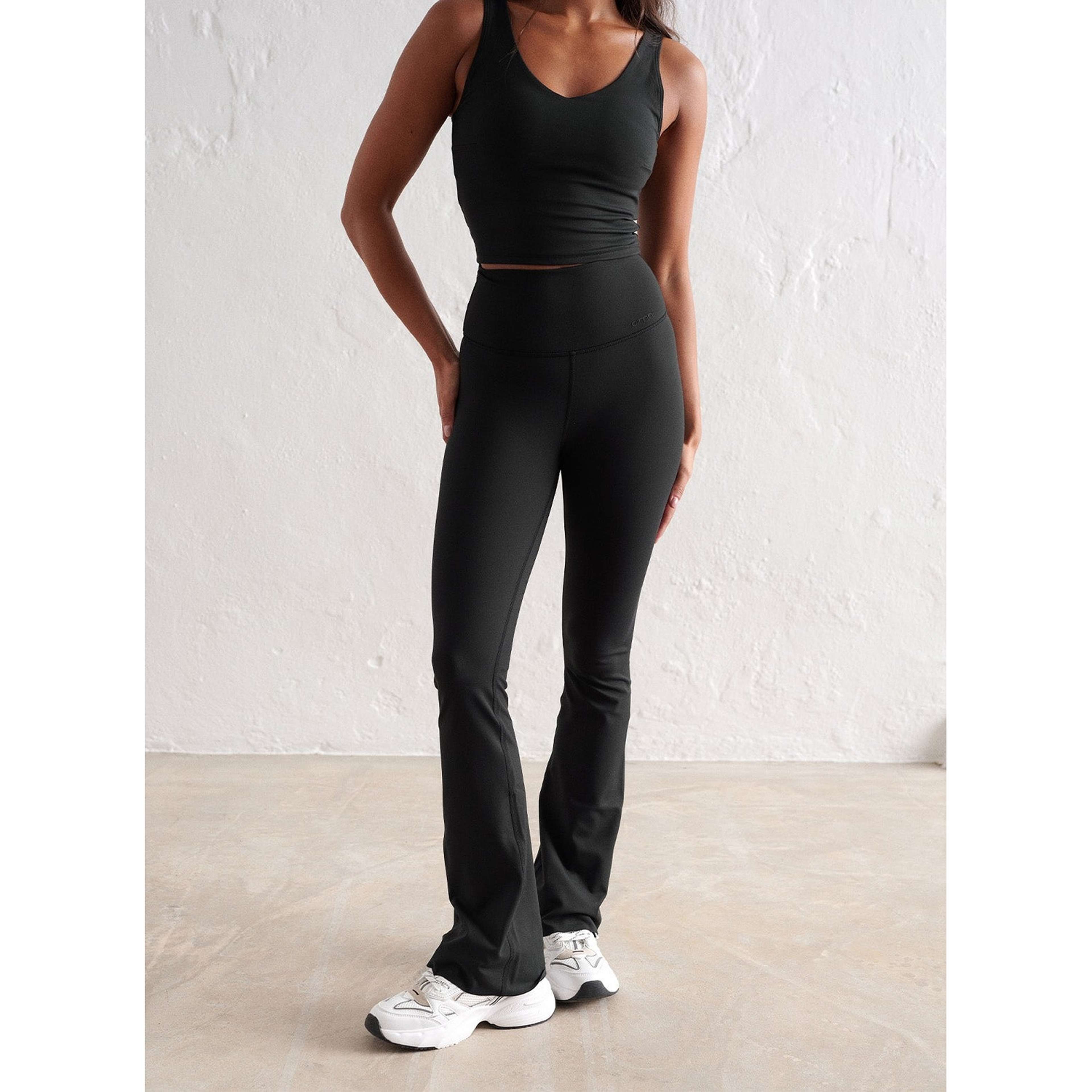 Black Sense Flare Petite Tights