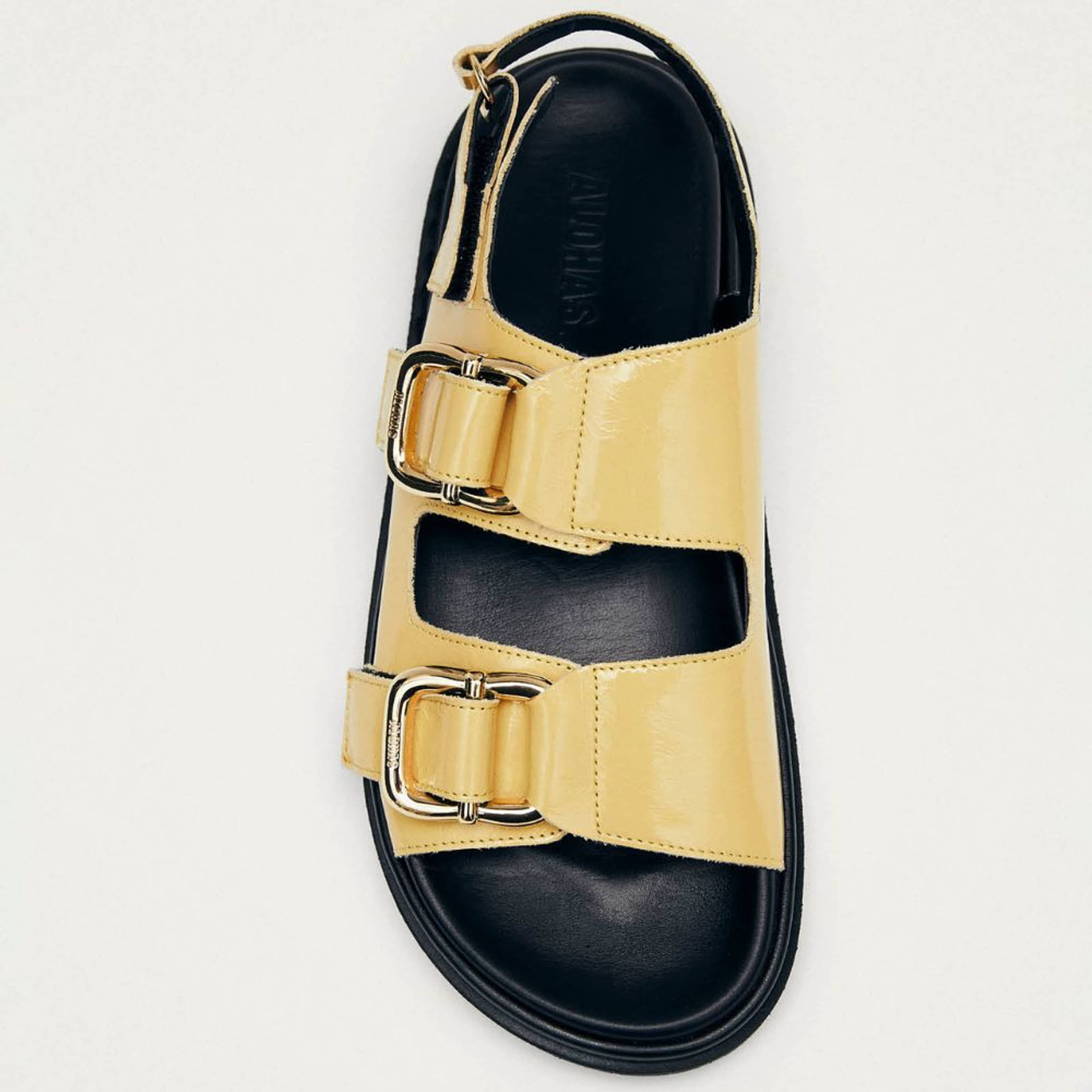 Harper Onix Vanilla Leather Sandals