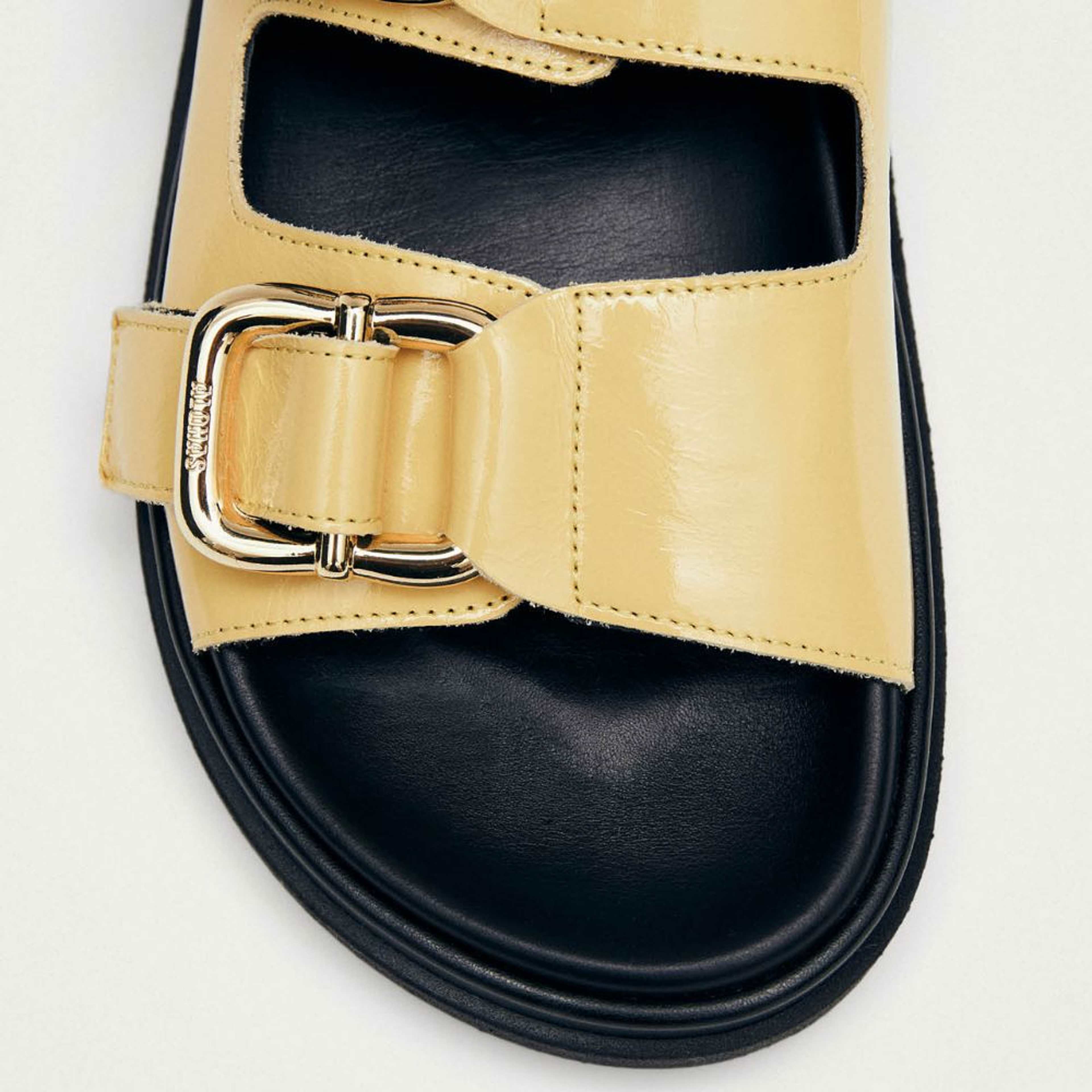 Harper Onix Vanilla Leather Sandals
