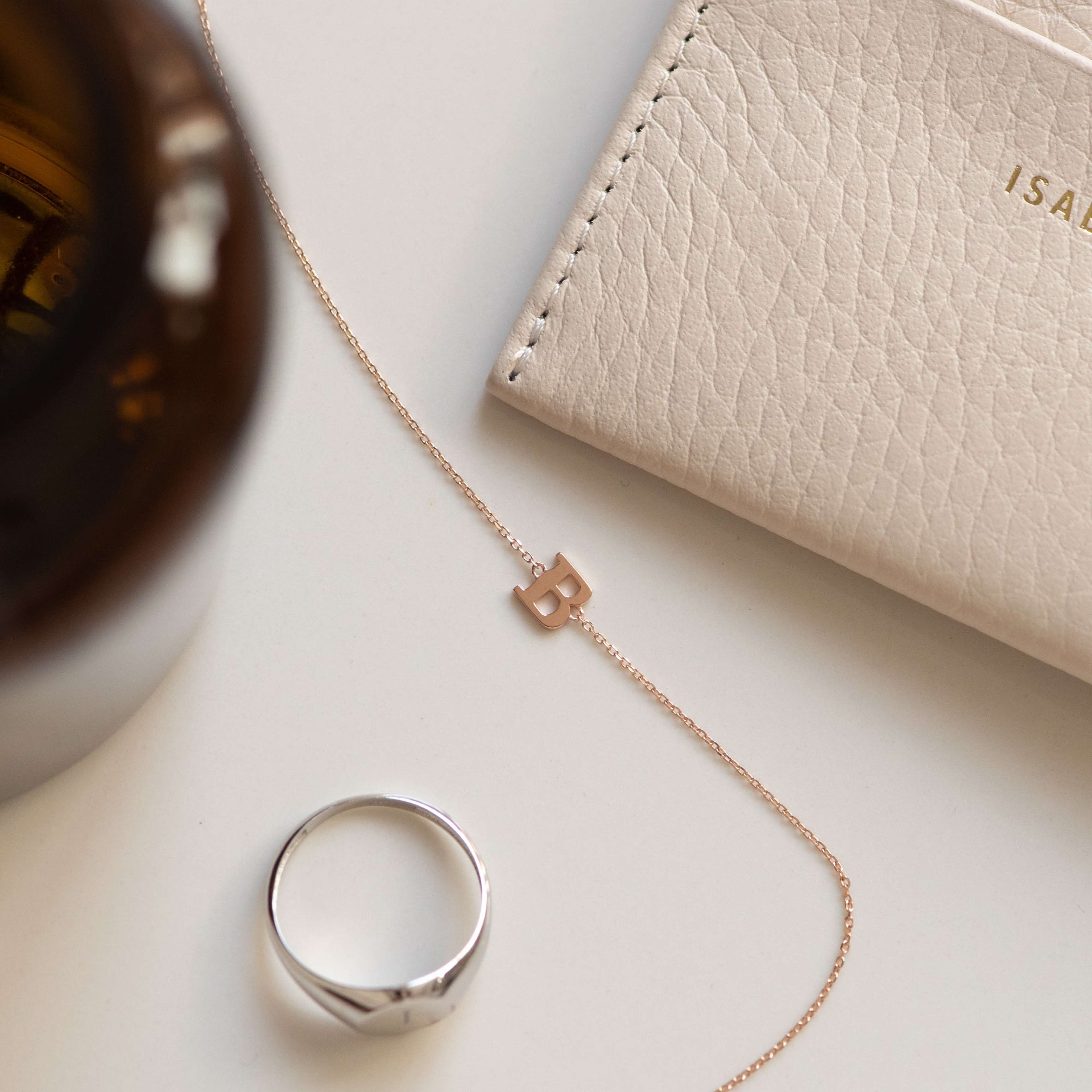 La Concorde 14 Karat Roséguld Armband, från Isabel Bernard, i färgen f. Klicka för att öppna bilden i stort format