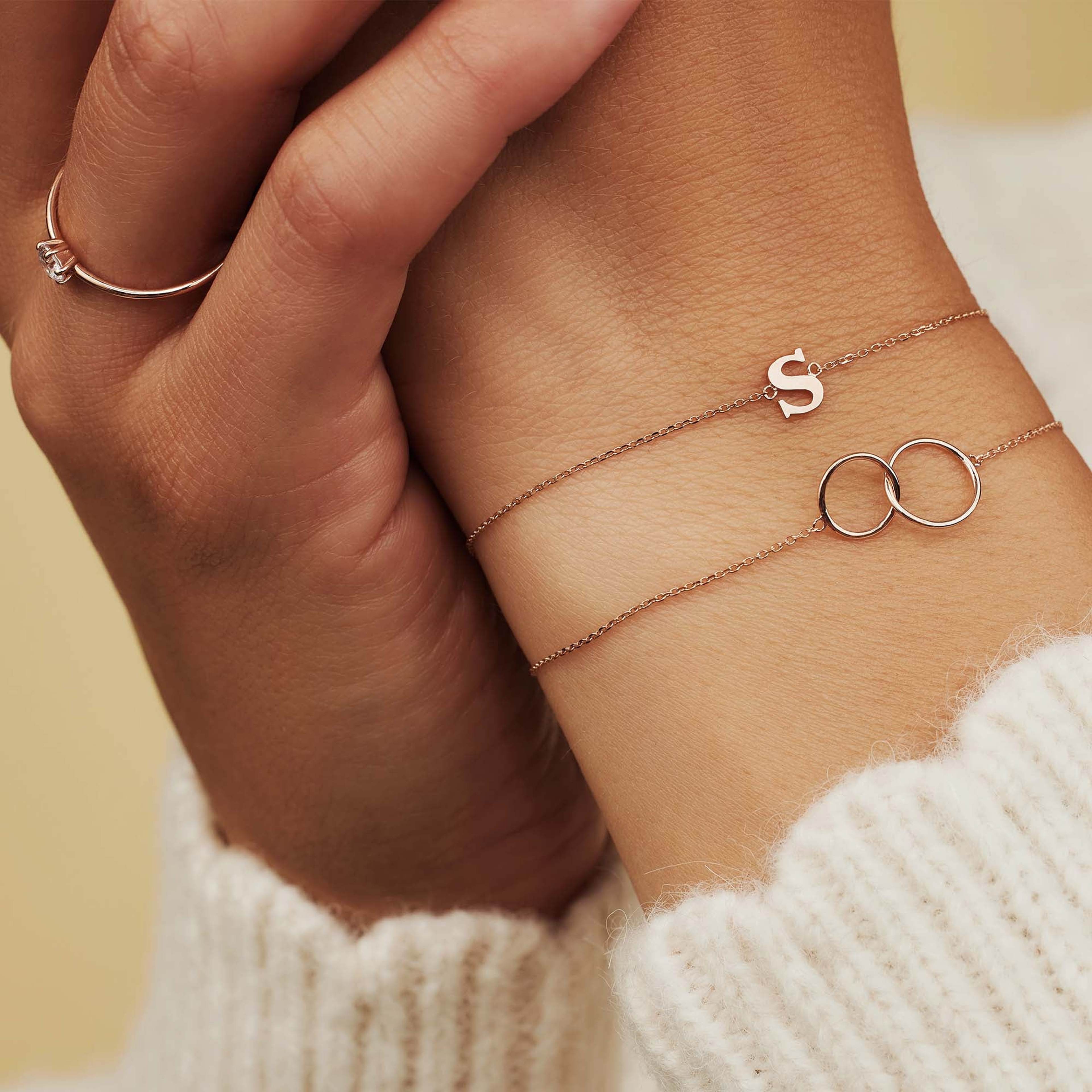 La Concorde 14 Karat Roséguld Armband, från Isabel Bernard, i färgen f. Klicka för att öppna bilden i stort format