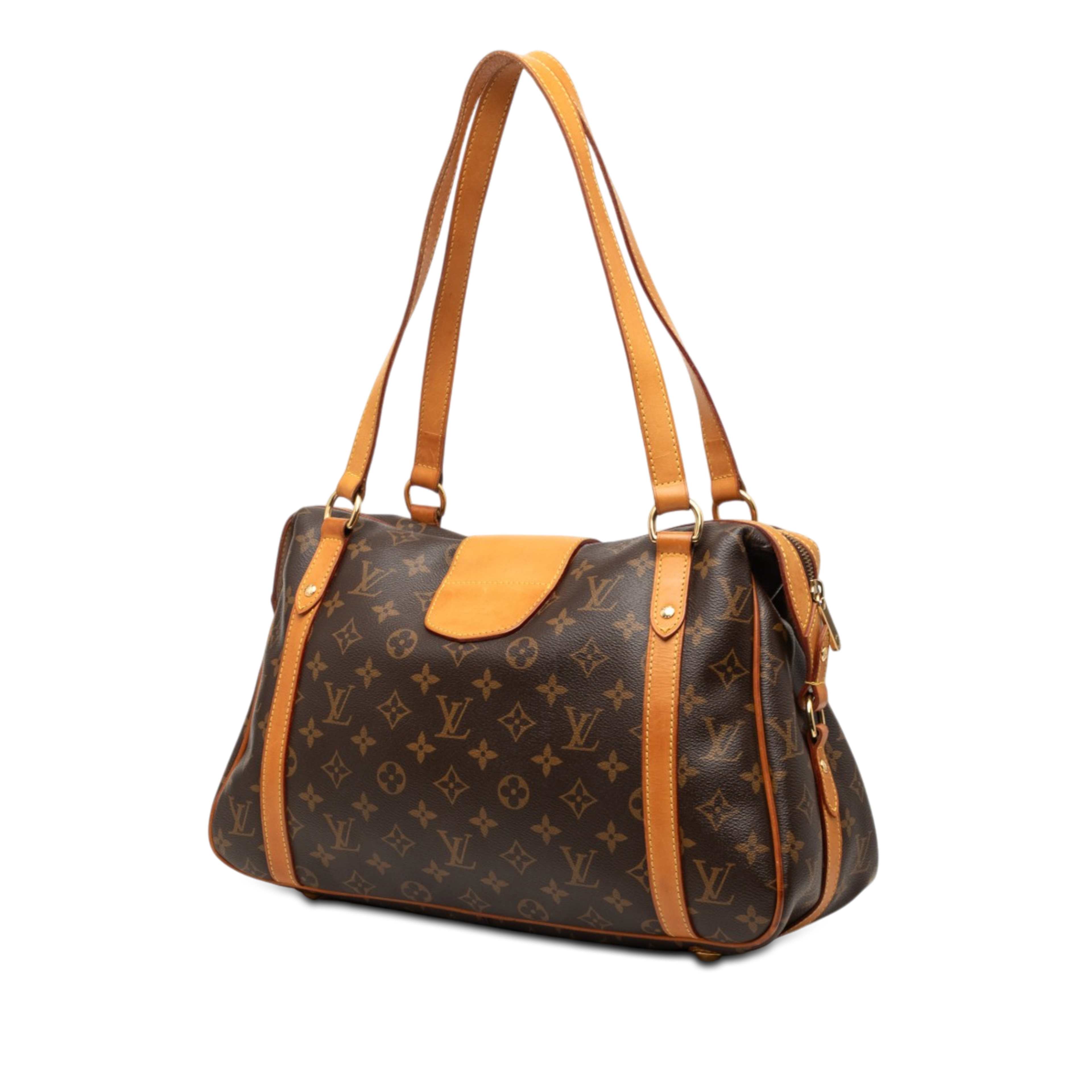 Louis Vuitton Monogram Stresa Pm, från Luxclusif, i färgen brun. Klicka för att öppna bilden i stort format