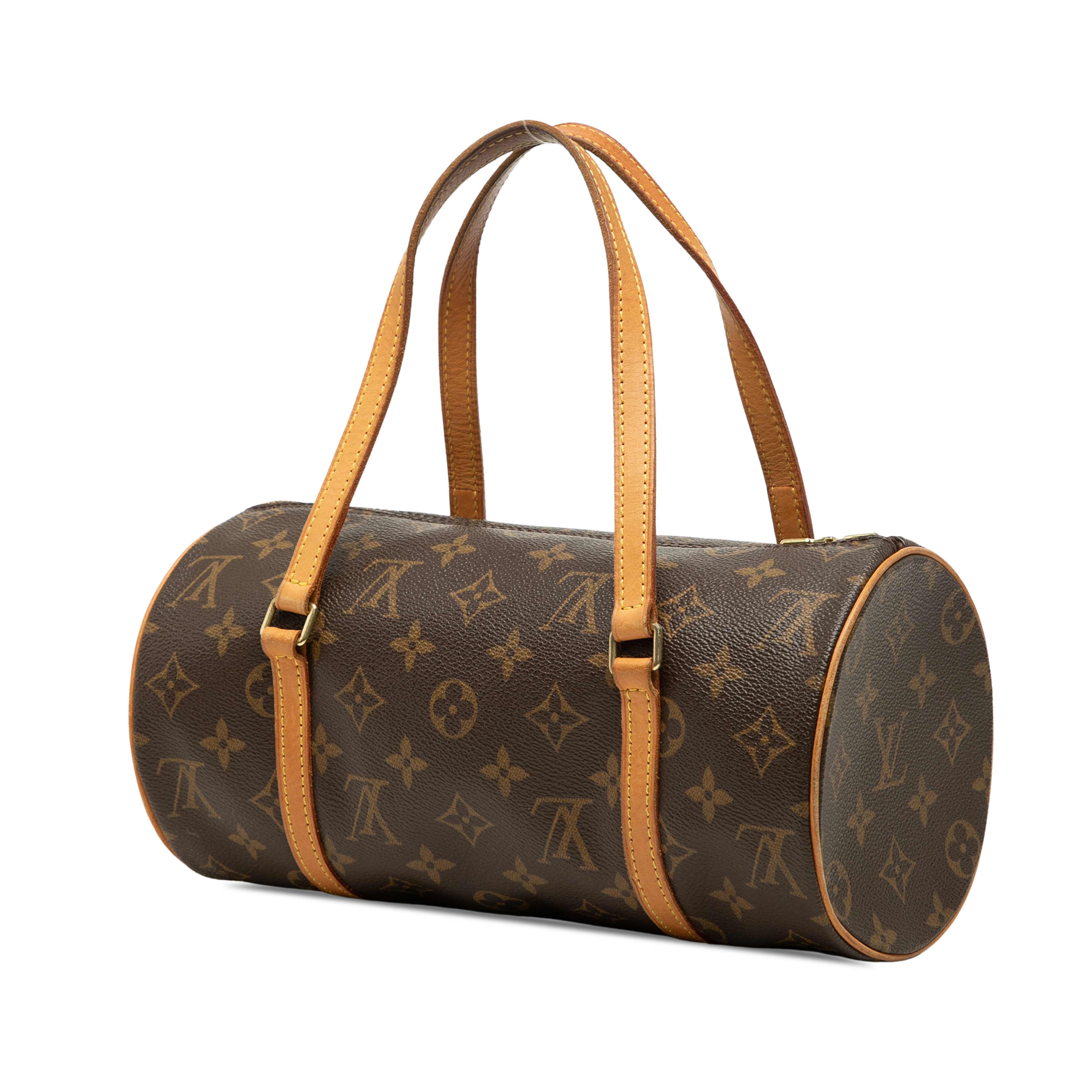 Louis Vuitton Monogram Papillon 28, från Luxclusif, i färgen brun. Klicka för att öppna bilden i stort format