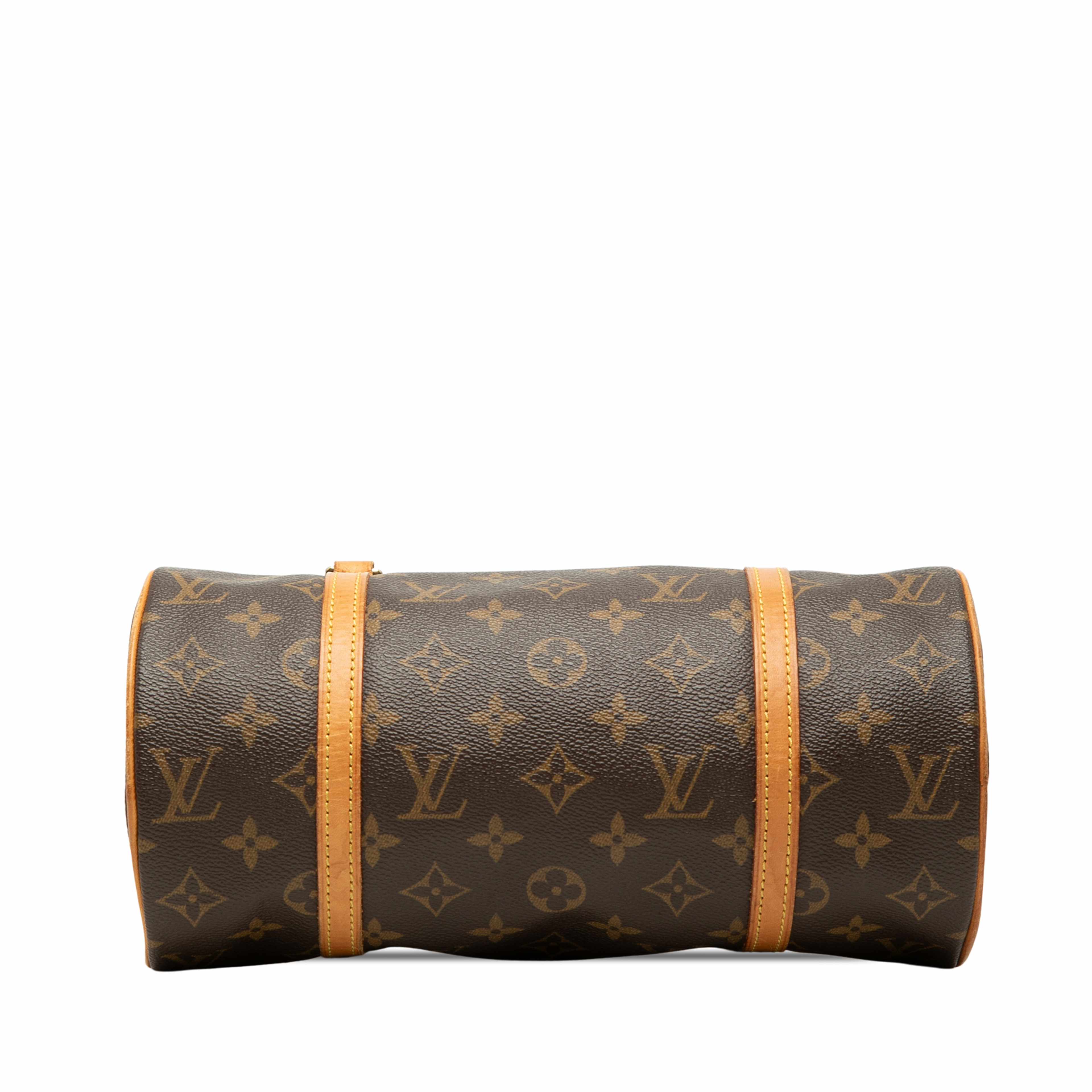 Louis Vuitton Monogram Papillon 28, från Luxclusif, i färgen brun. Klicka för att öppna bilden i stort format