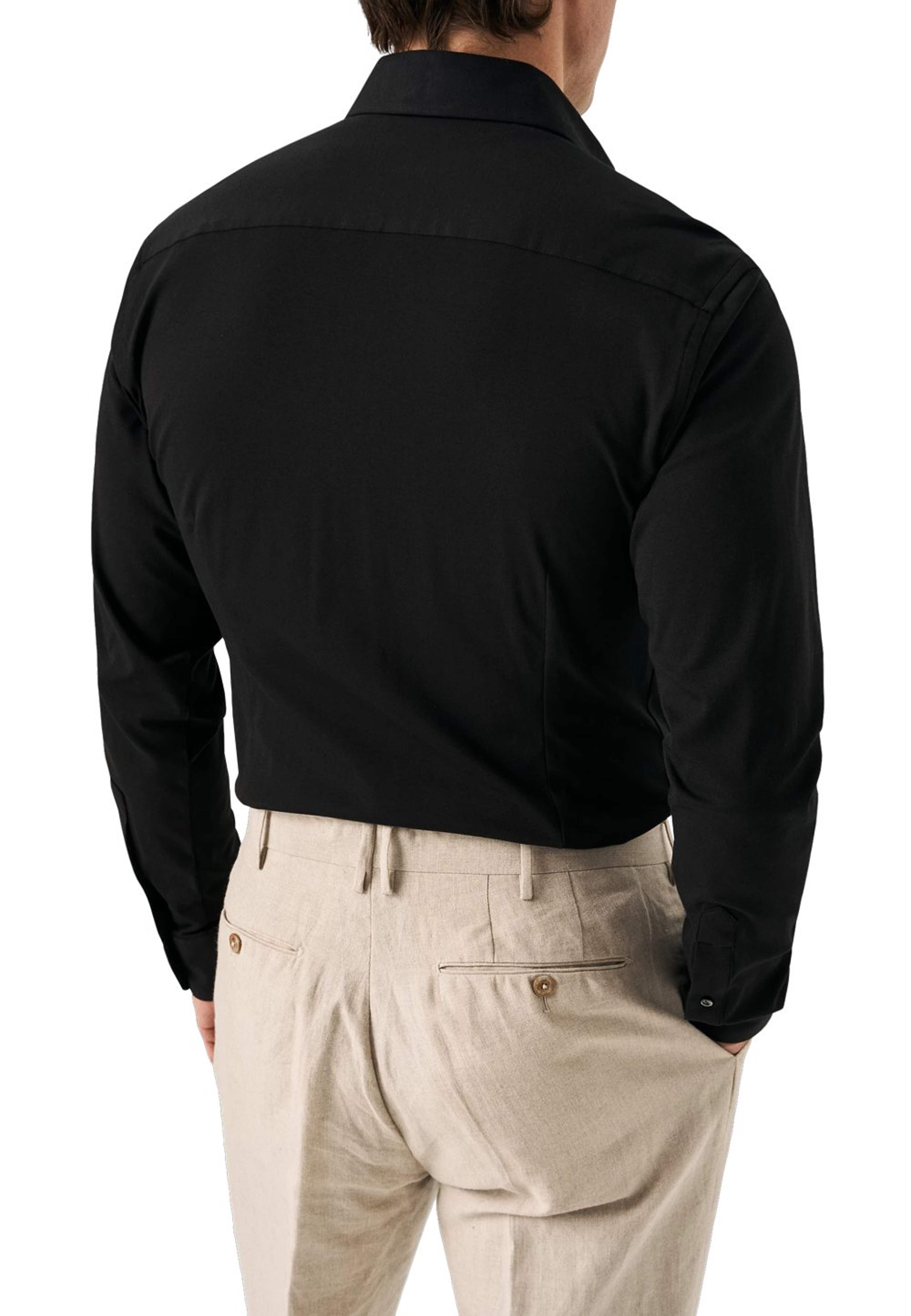 Bomullsskjorta Med Fyrvägsstretch Contemporary Fit