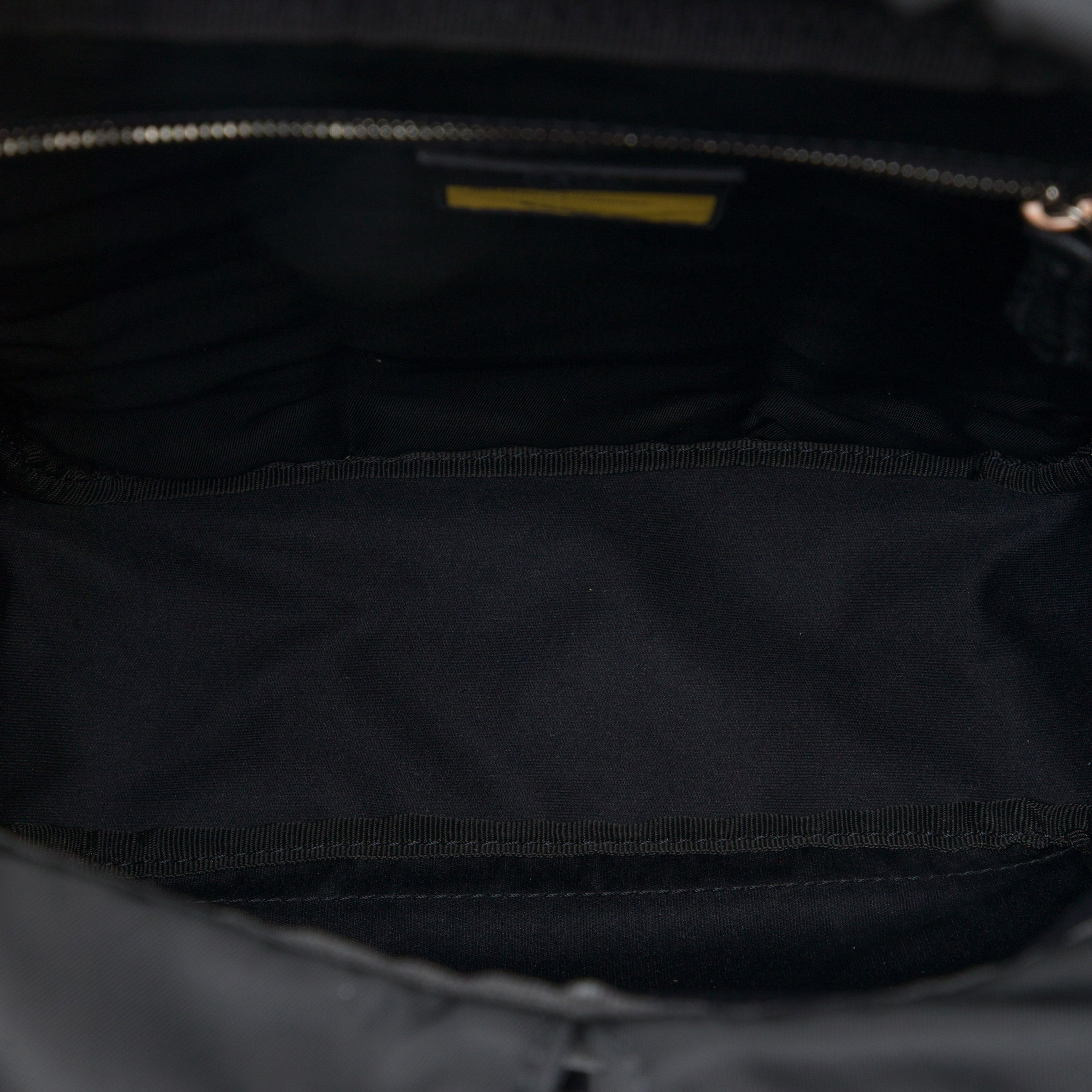Fendi Small Fendiness Econyl Nylon Backpack, från Luxclusif, i färgen svart. Klicka för att öppna bilden i stort format