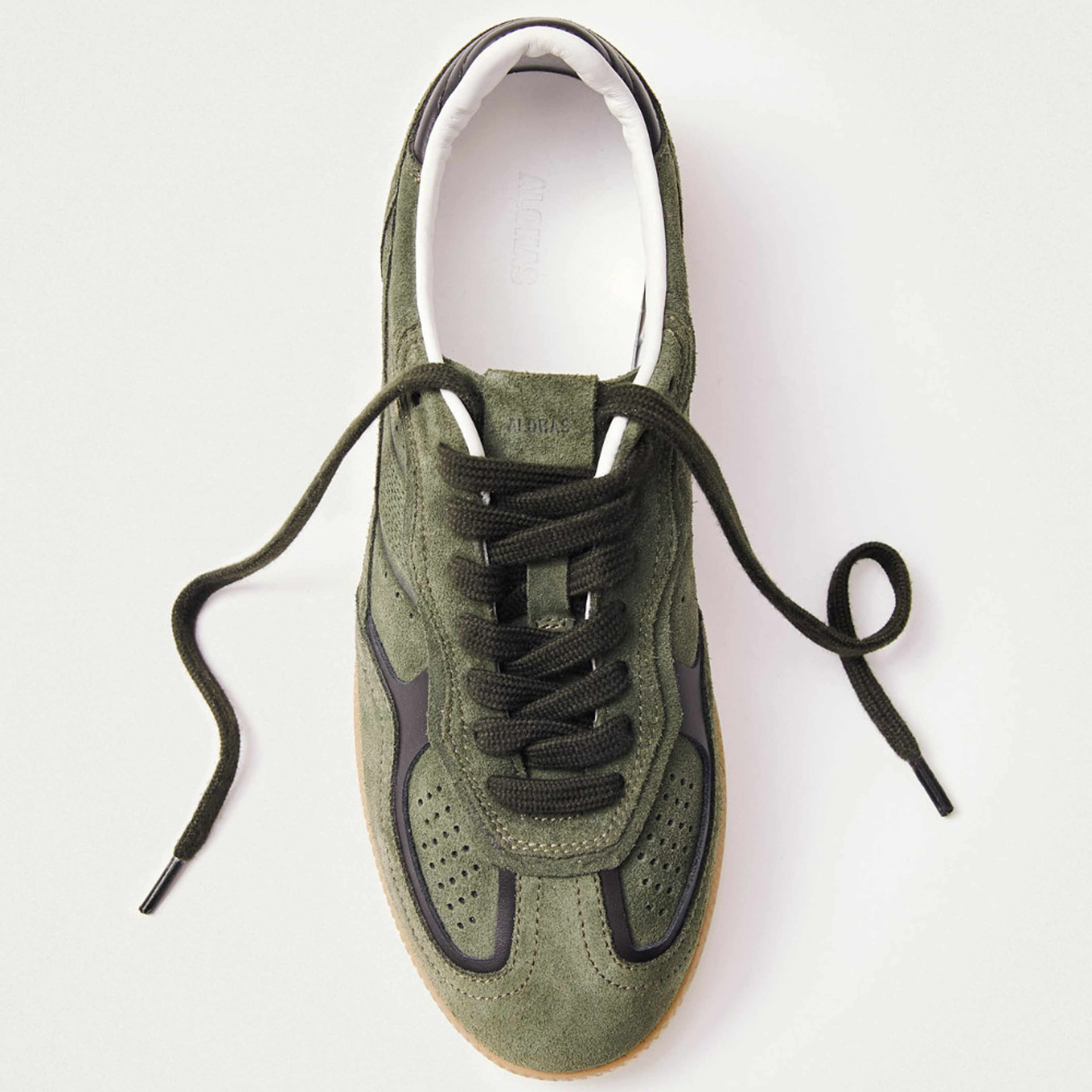 Tb.490 Rife Dusty Olive Leather Sneakers