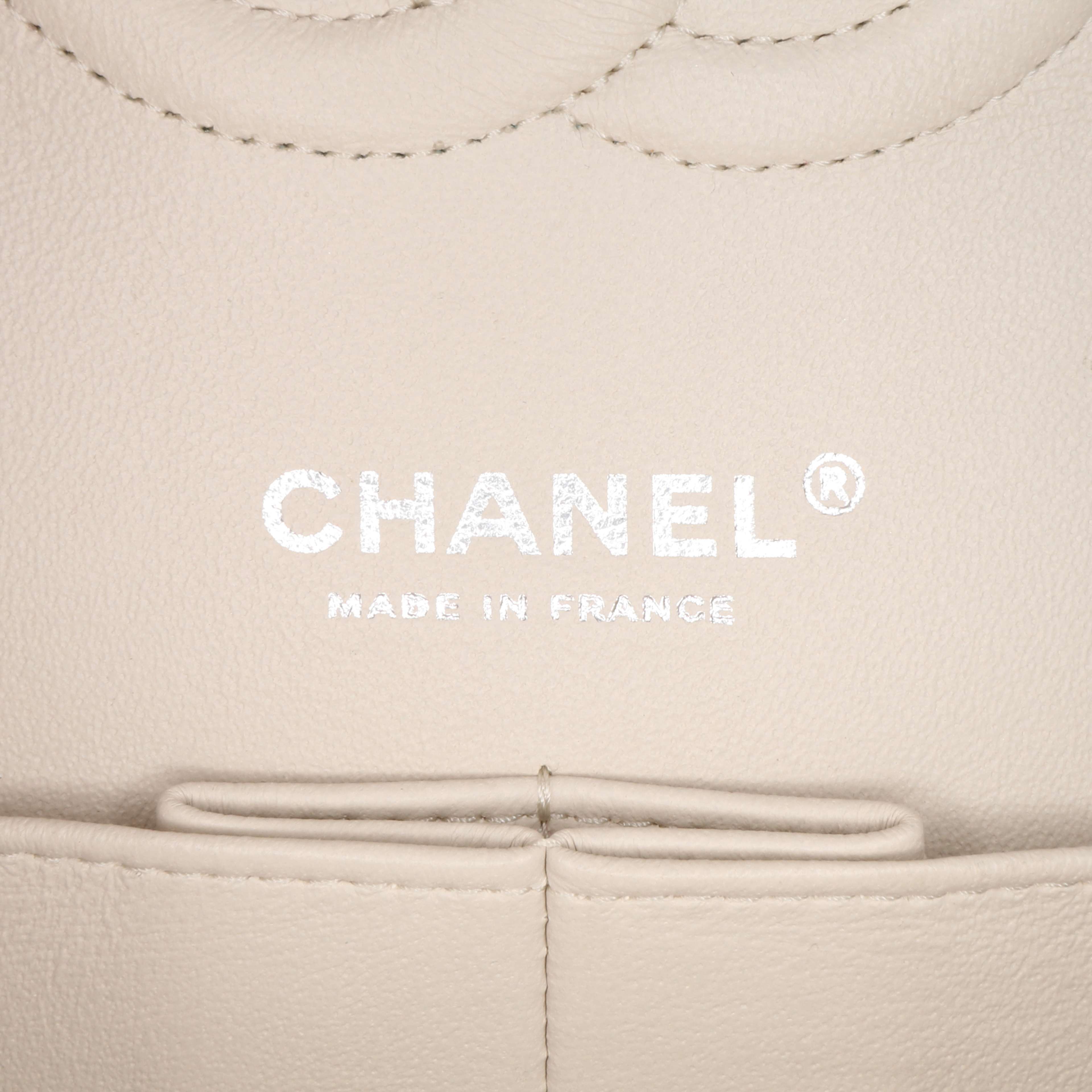 Chanel Medium Classic Chevron Lambskin Double Flap