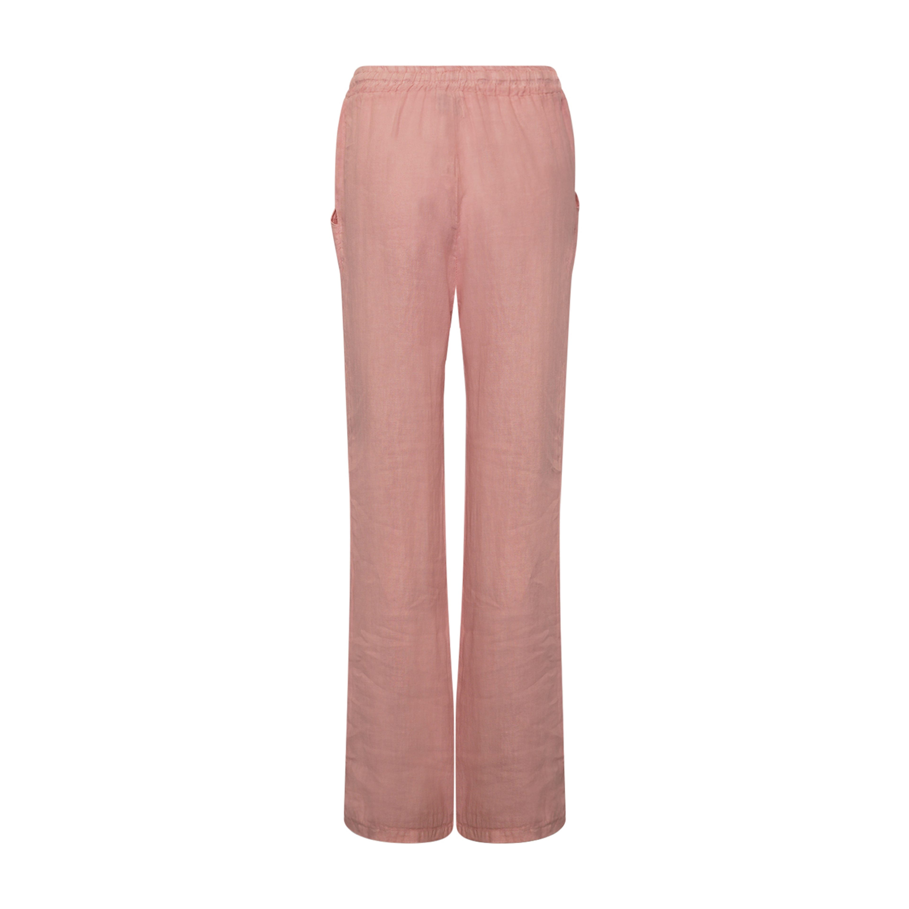 18870, Pants, Linen - New Rose