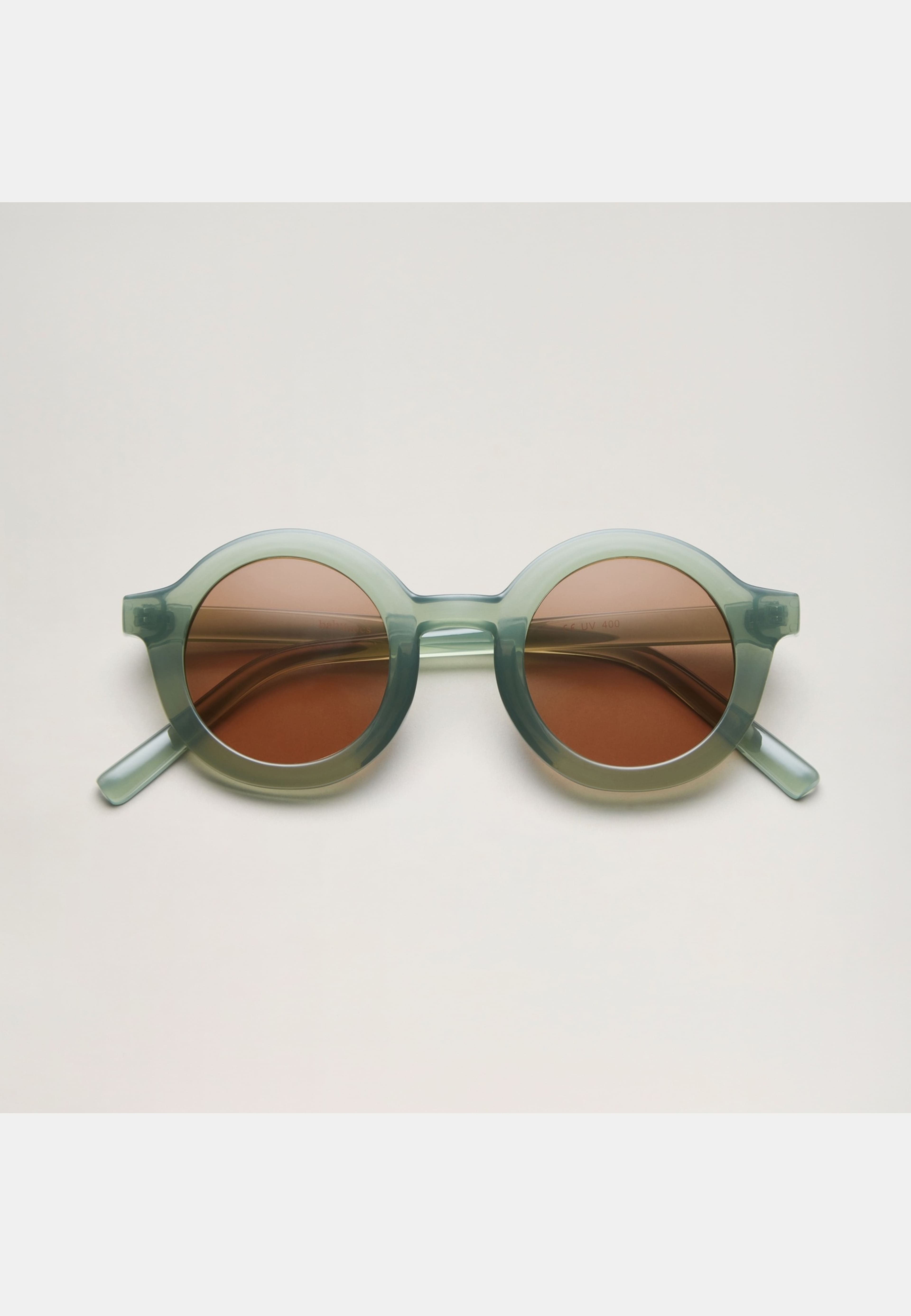 Babymocs Solglasögon Signature Round - Barn, från BabyMocs, i färgen olive - new!. Klicka för att öppna bilden i stort format